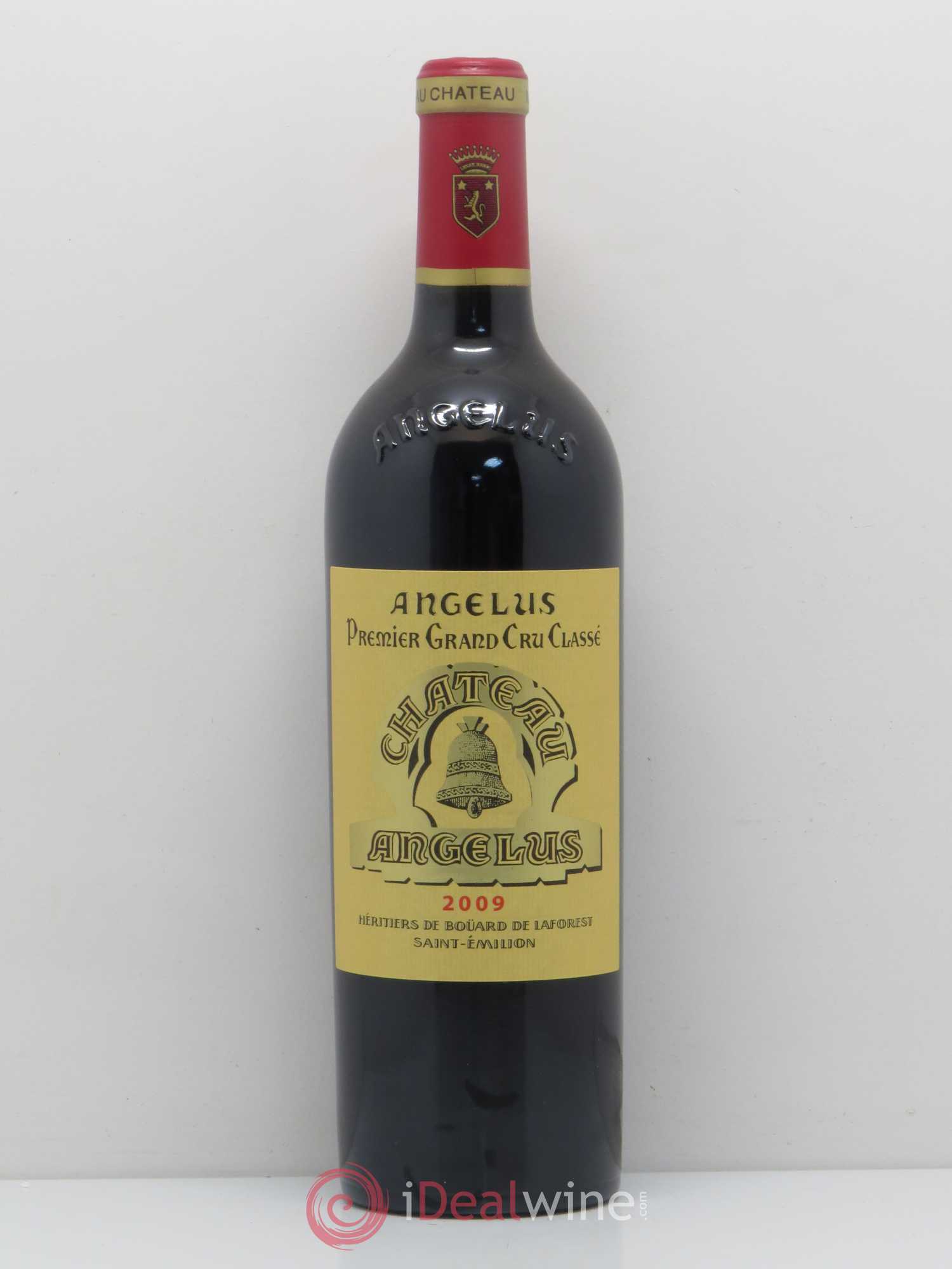 Château Angélus 1er Grand Cru Classé A 2009 - Lot de 1 bouteille - 0
