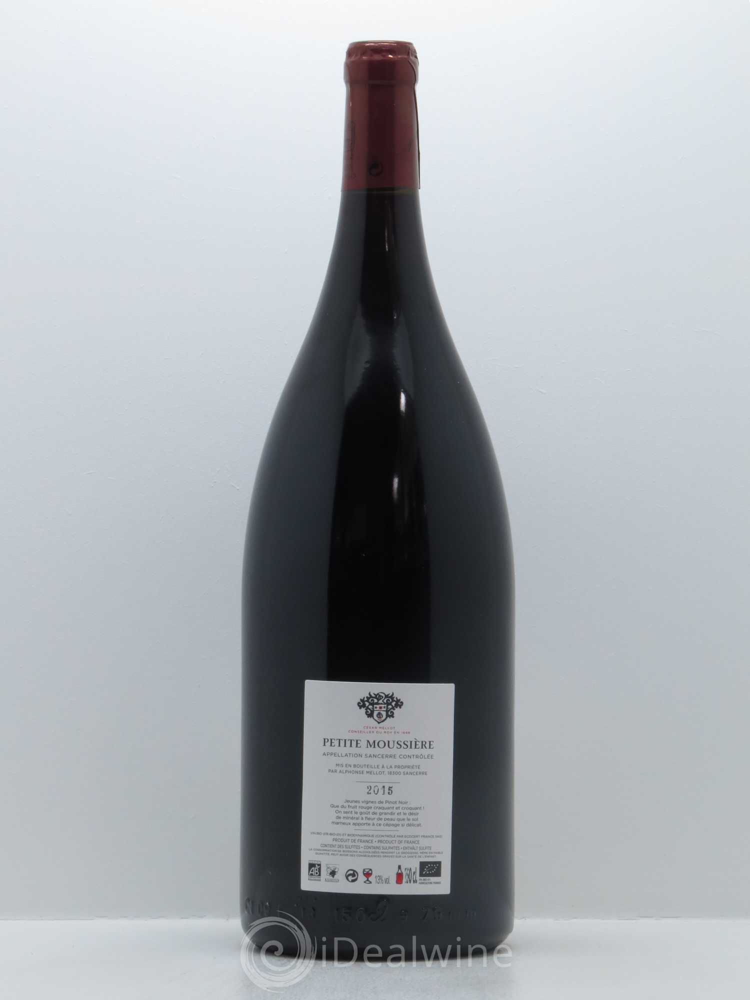 Sancerre La Petite Moussière Alphonse Mellot 2015 - Lot de 1 magnum - 1