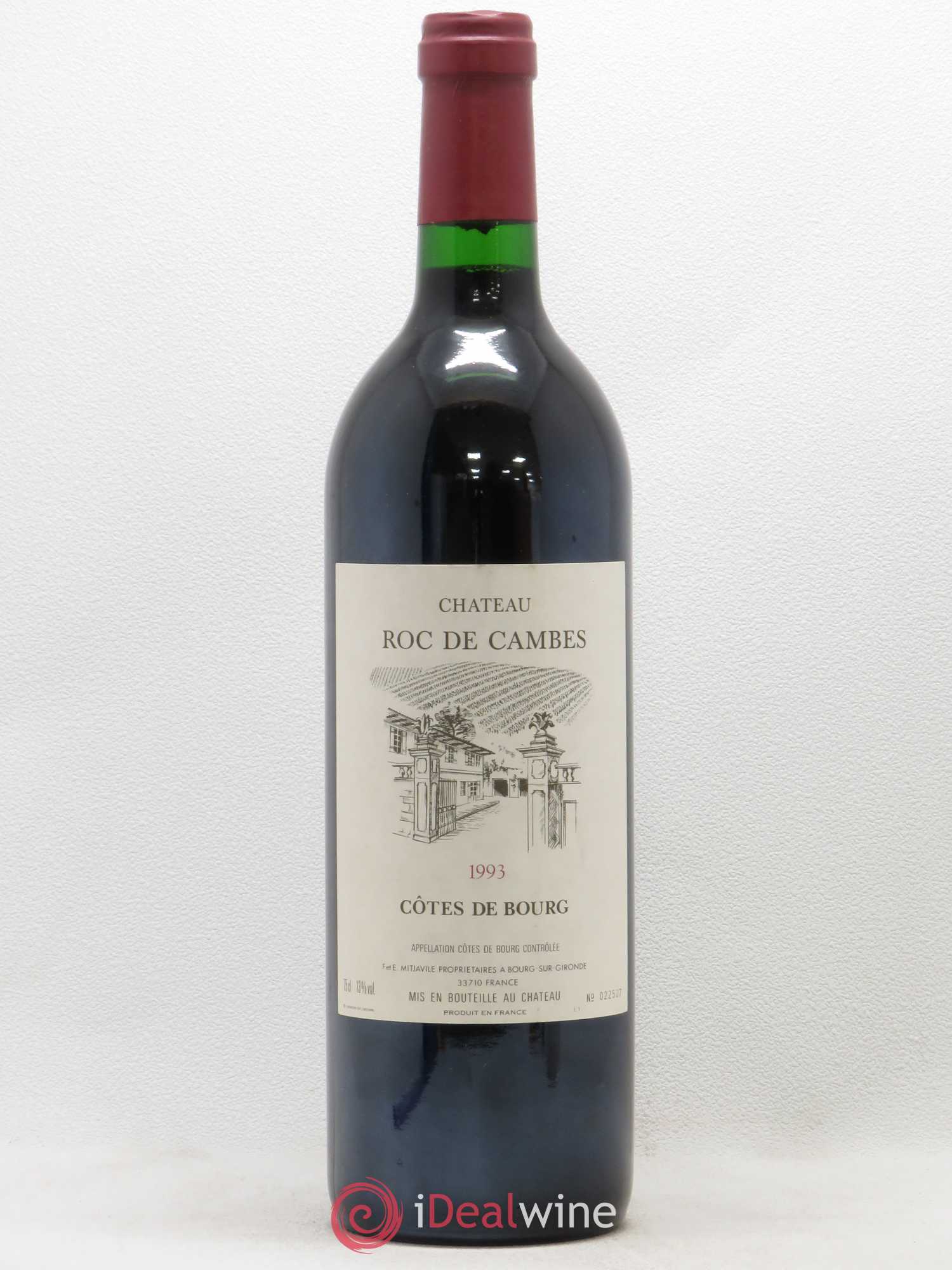 Roc de Cambes 1993 - Posten von 1 Flasche - 0