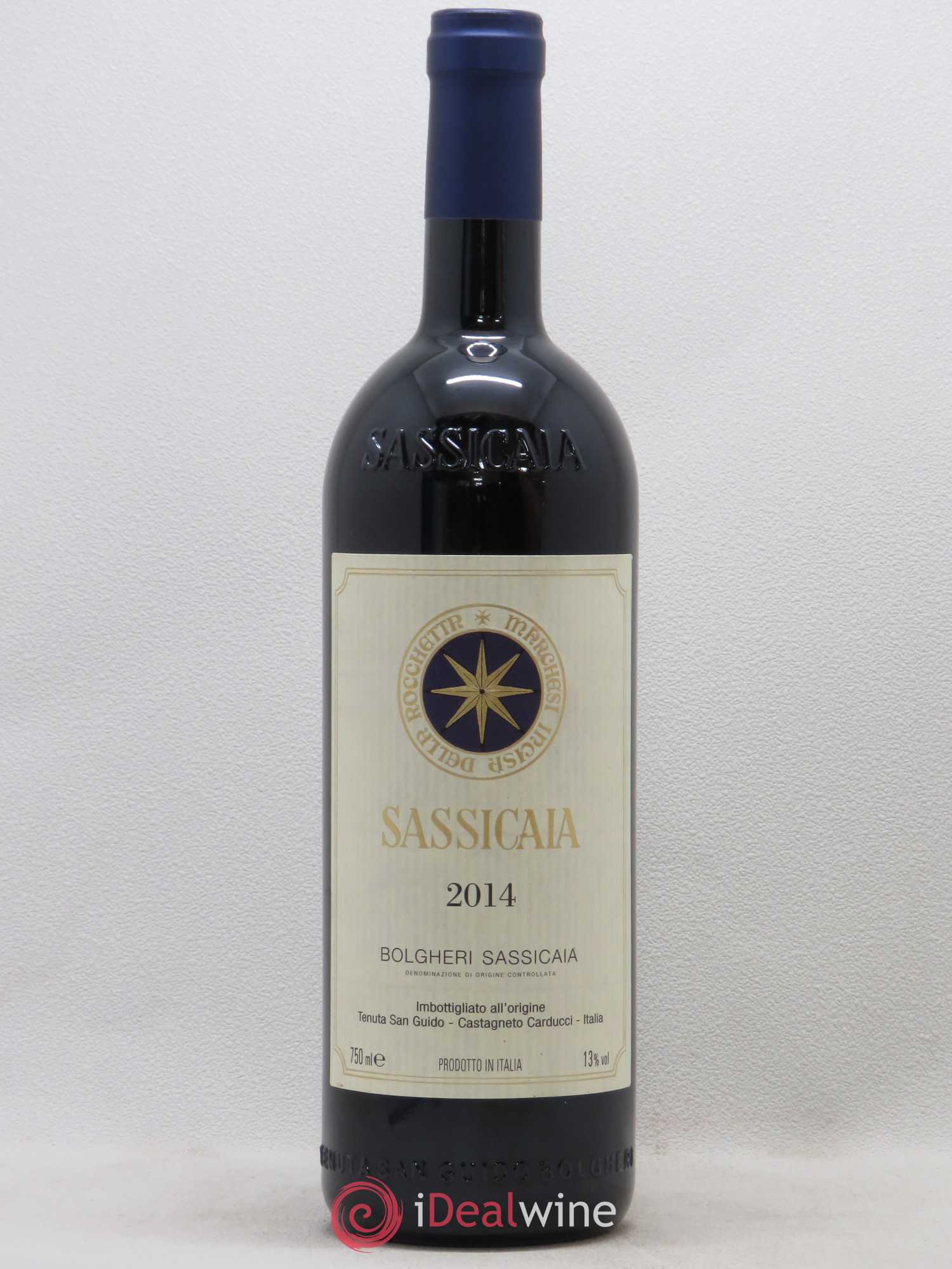 Bolgheri DOC Sassicaia Tenuta San Guido 2014 - Lot de 1 bouteille - 0