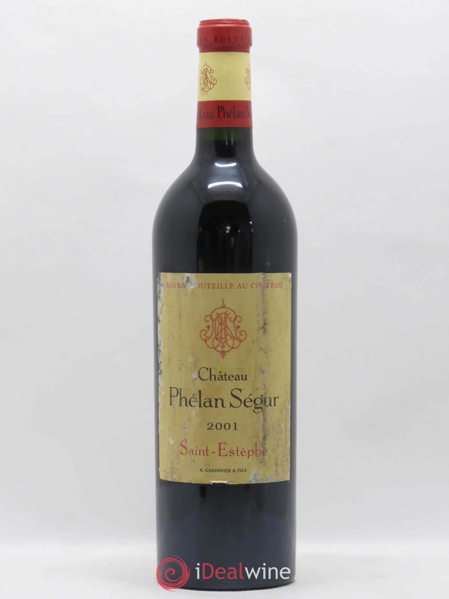 Château Phélan Ségur 2001 - Lot de 1 bouteille - 0
