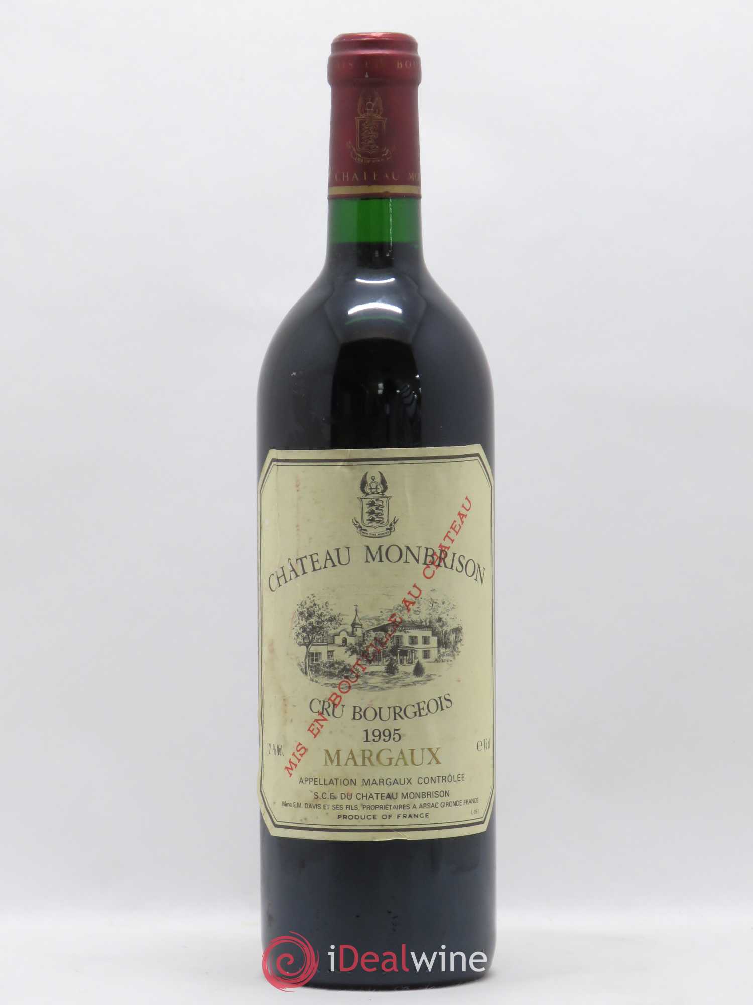 Château Monbrison 1995 - Lot de 1 bouteille - 0
