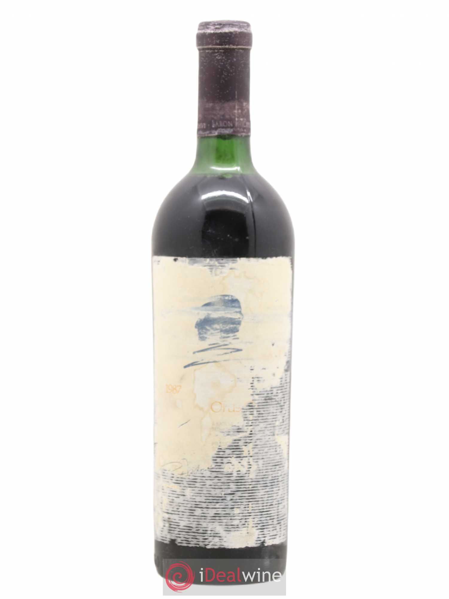 Napa Valley Opus One Robert Mondavi 1987 - Lot de 1 bouteille - 0