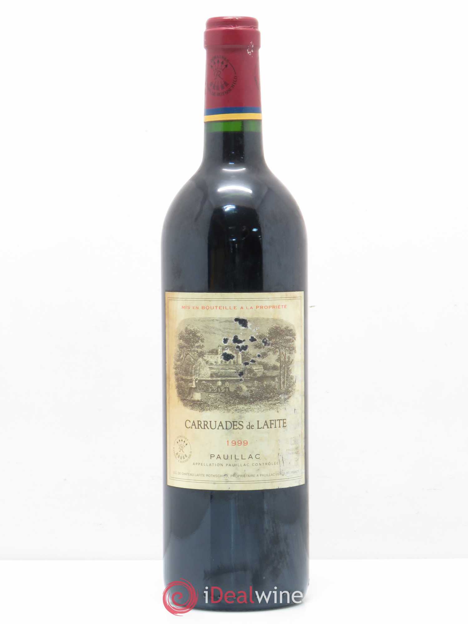 Carruades de Lafite Rothschild Second Vin 1999 - Lot de 1 bouteille - 0