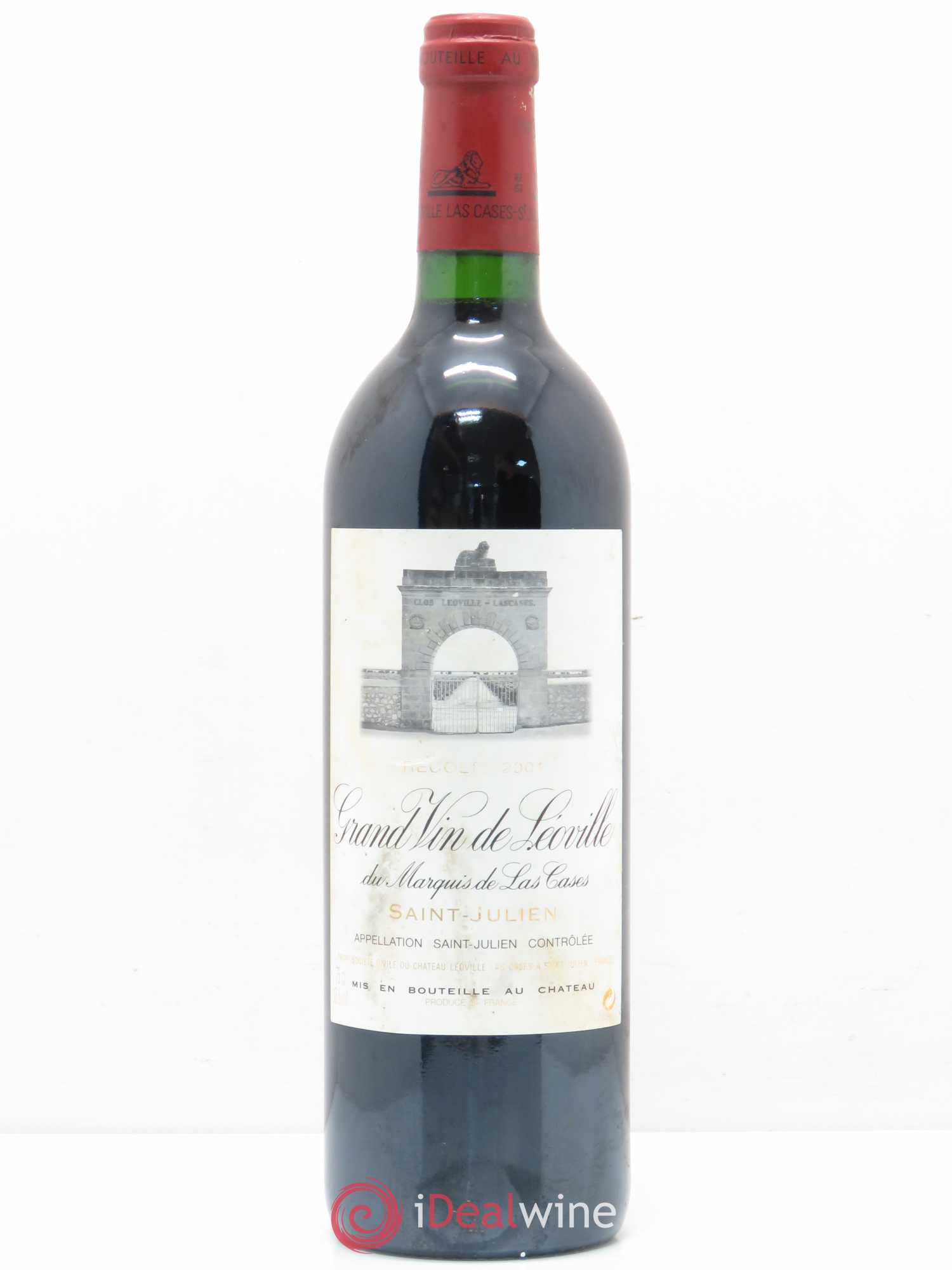 Château Léoville Las Cases 2ème Grand Cru Classé 2001 - Lot de 1 bouteille - 0