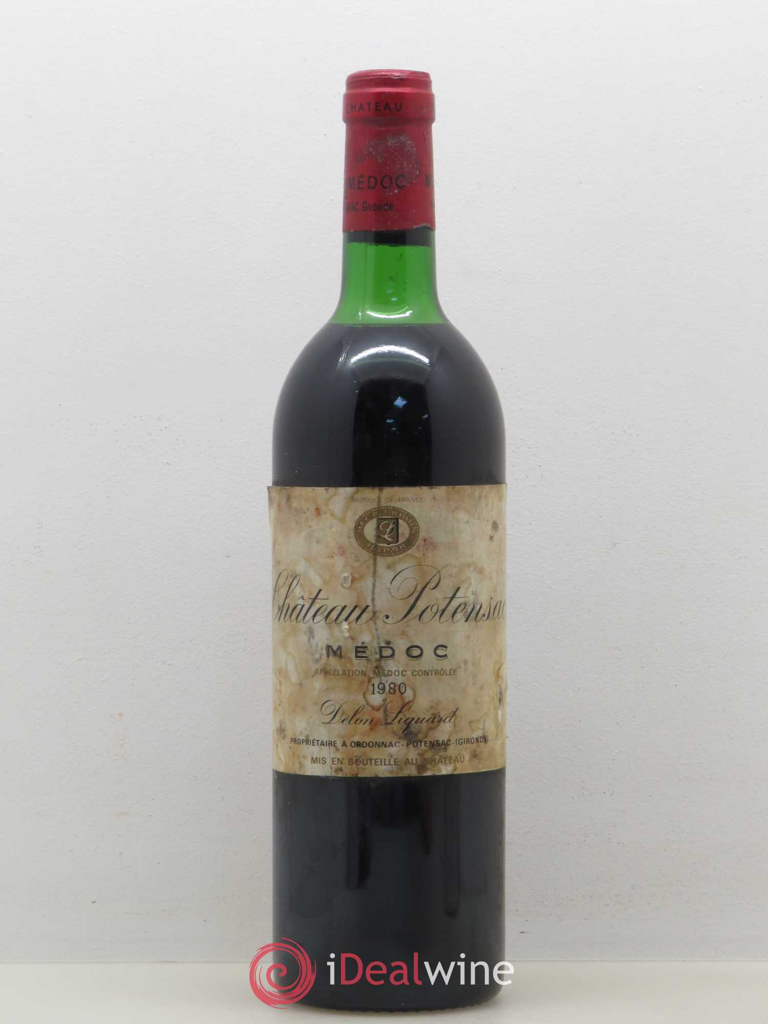 Château Potensac 1980 - Lot de 1 bouteille - 0