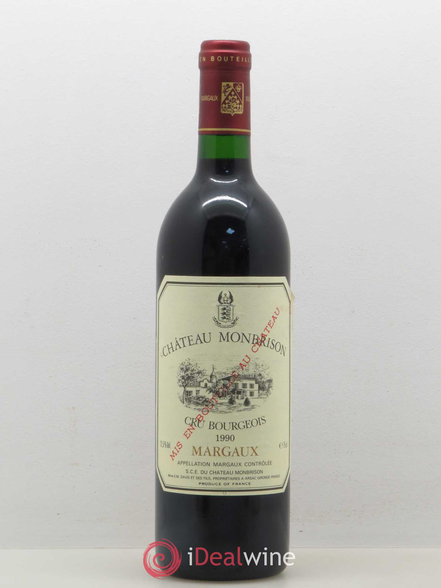 Château Monbrison 1990 - Posten von 1 Flasche - 0