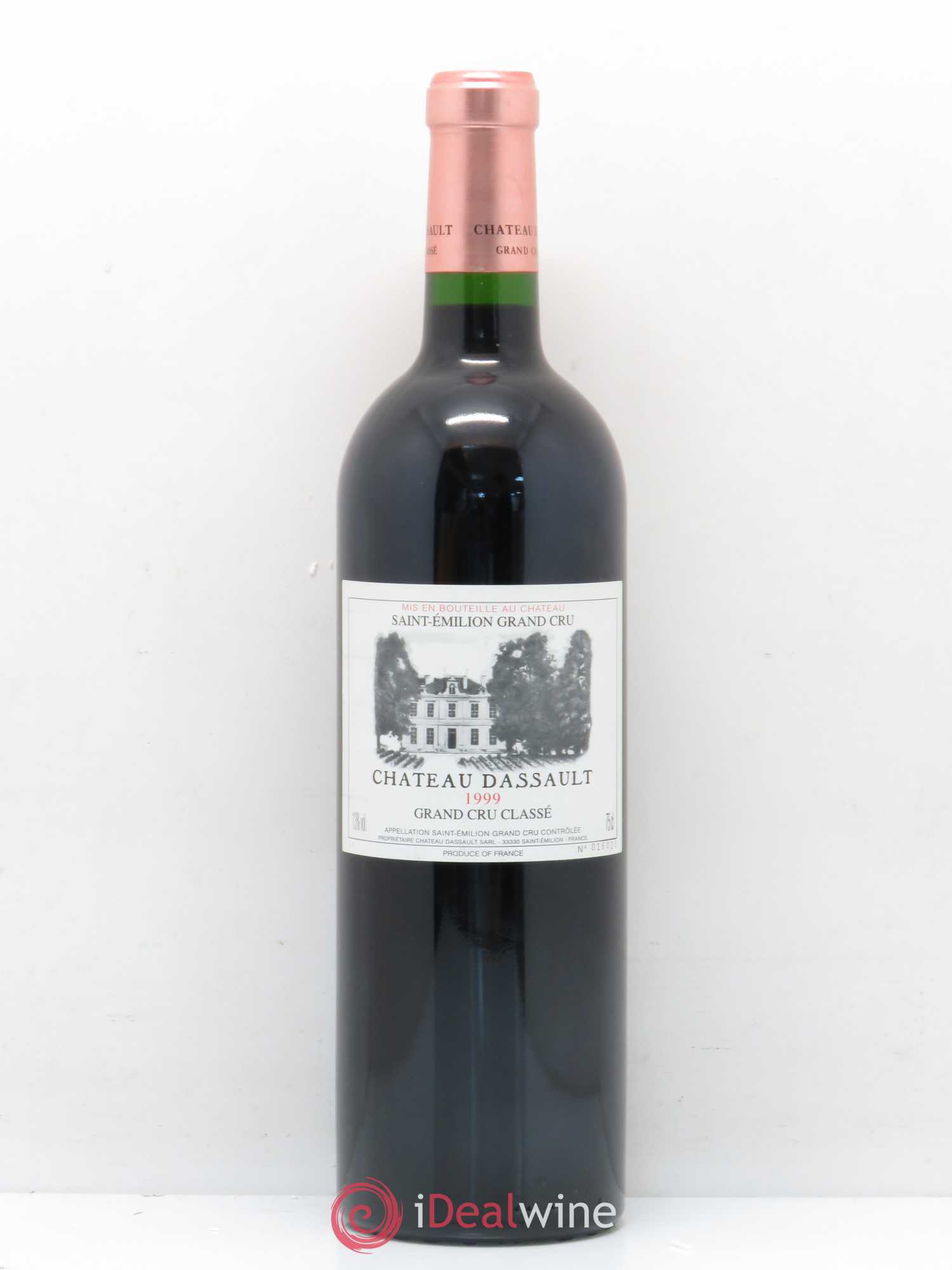 Château Dassault Grand Cru Classé 1999 - Lot de 1 bouteille - 0