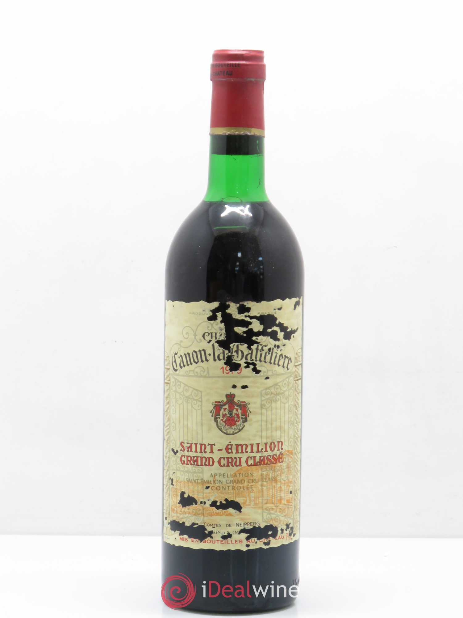 Château Canon la Gaffelière 1er Grand Cru Classé B 1979 - Lot de 1 bouteille - 0