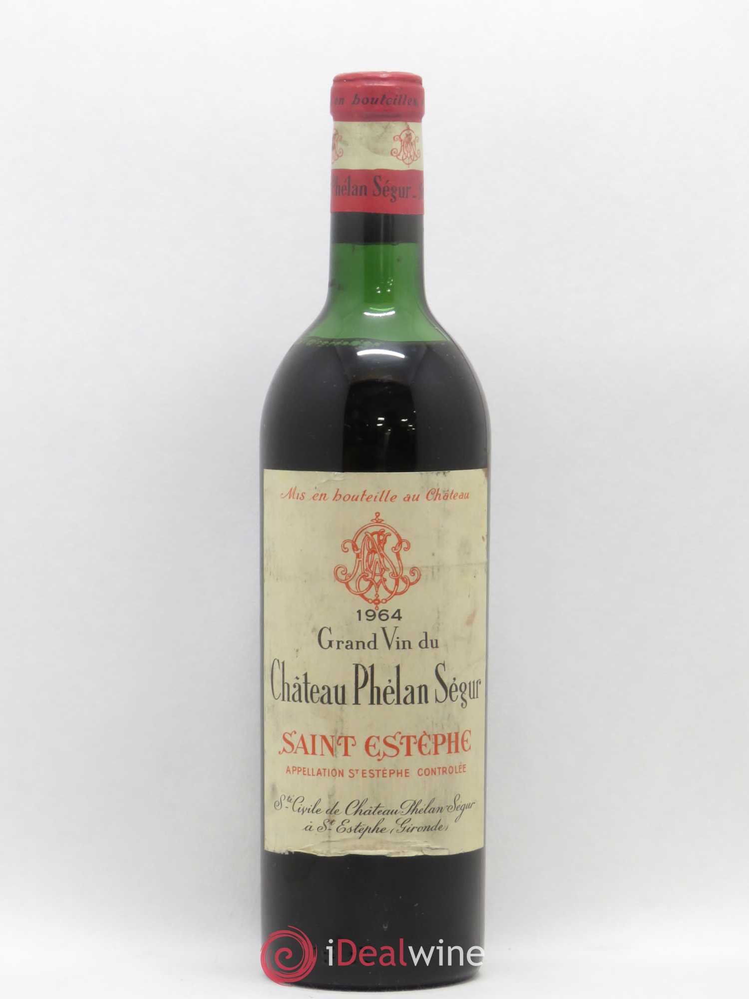 Château Phélan Ségur 1964 - Lot de 1 bouteille - 0
