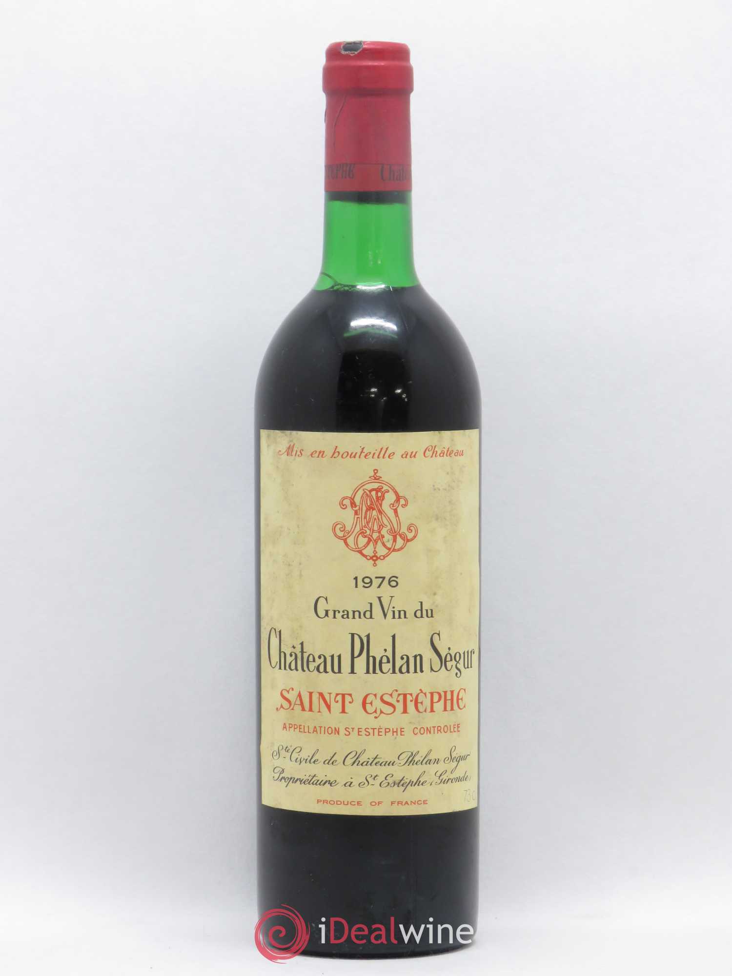 Château Phélan Ségur 1976 - Lot de 1 bouteille - 0