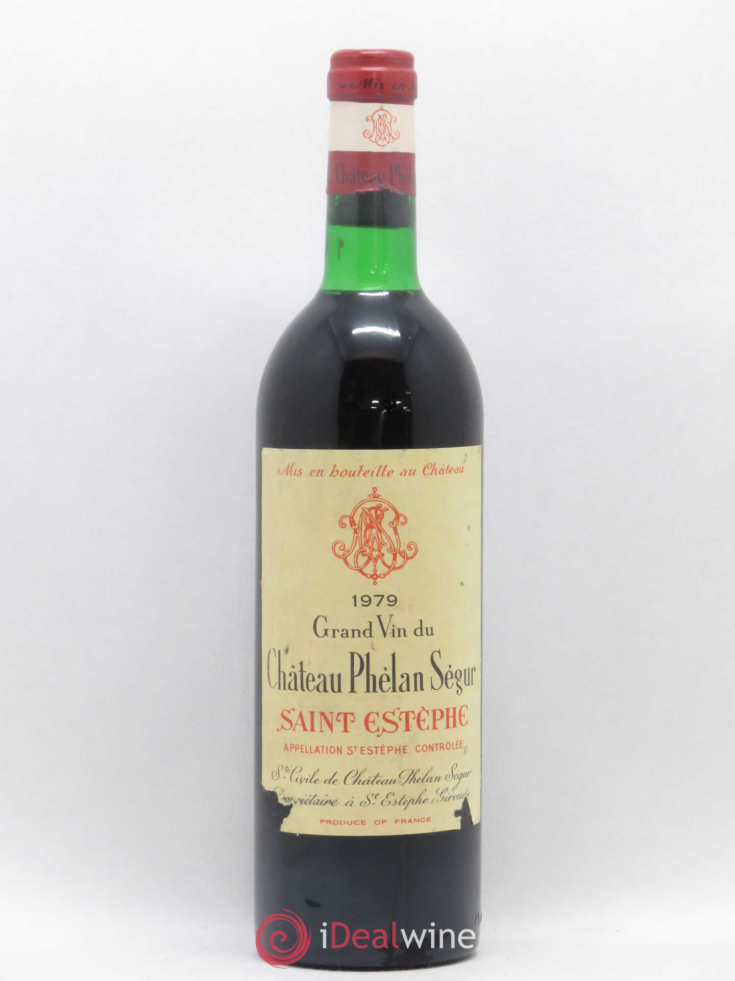 Château Phélan Ségur 1979 - Lot de 1 bouteille - 0