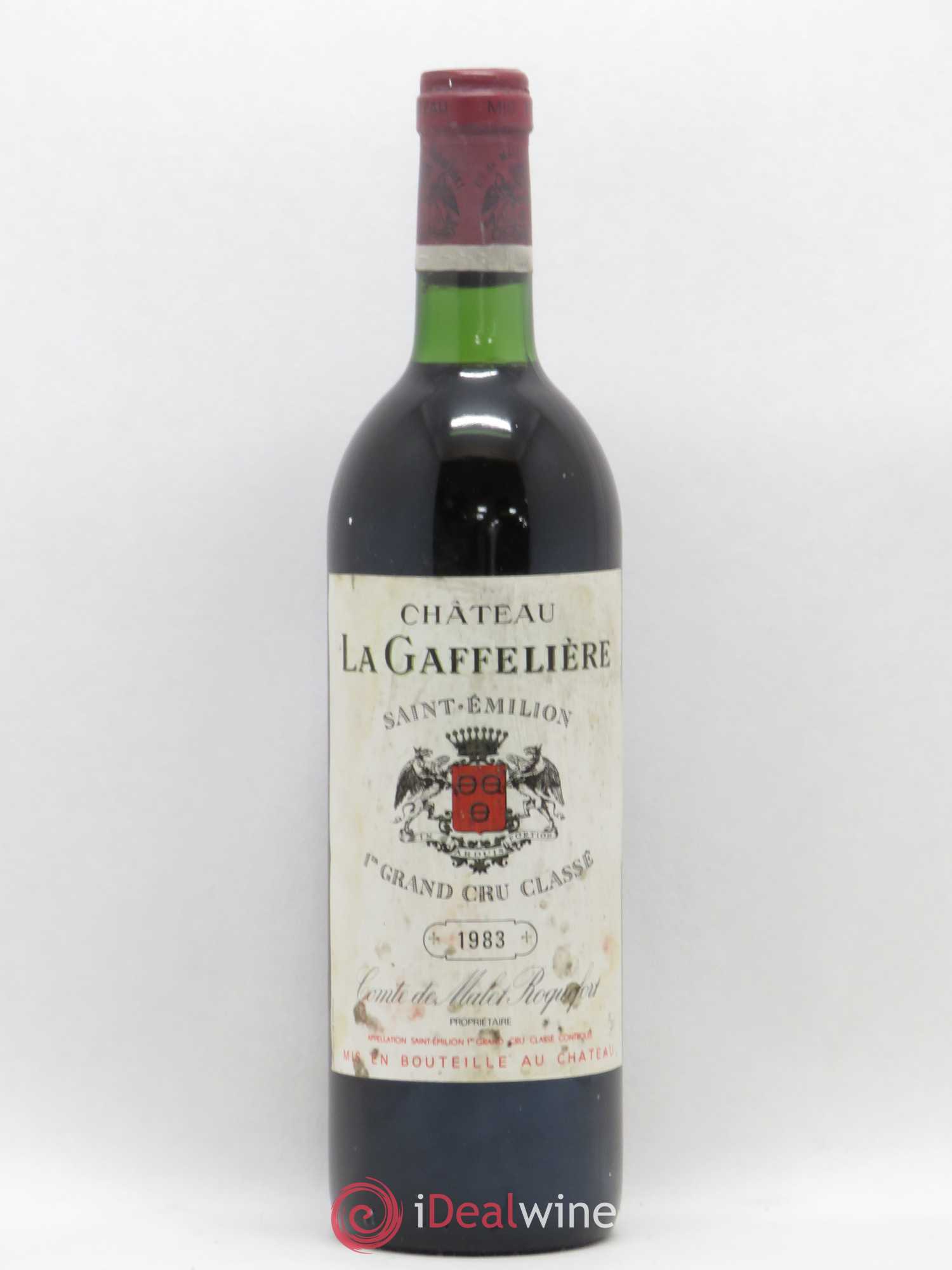 Château la Gaffelière 1er Grand Cru Classé B 1983 - Lot de 1 bouteille - 0