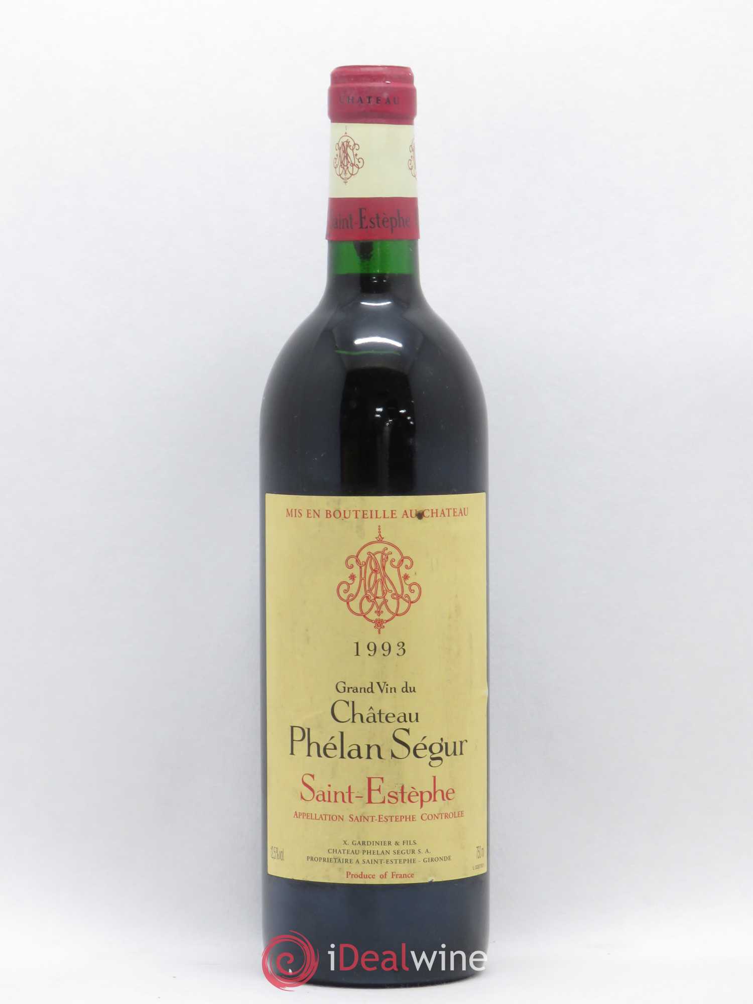 Château Phélan Ségur 1993 - Lot de 1 bouteille - 0