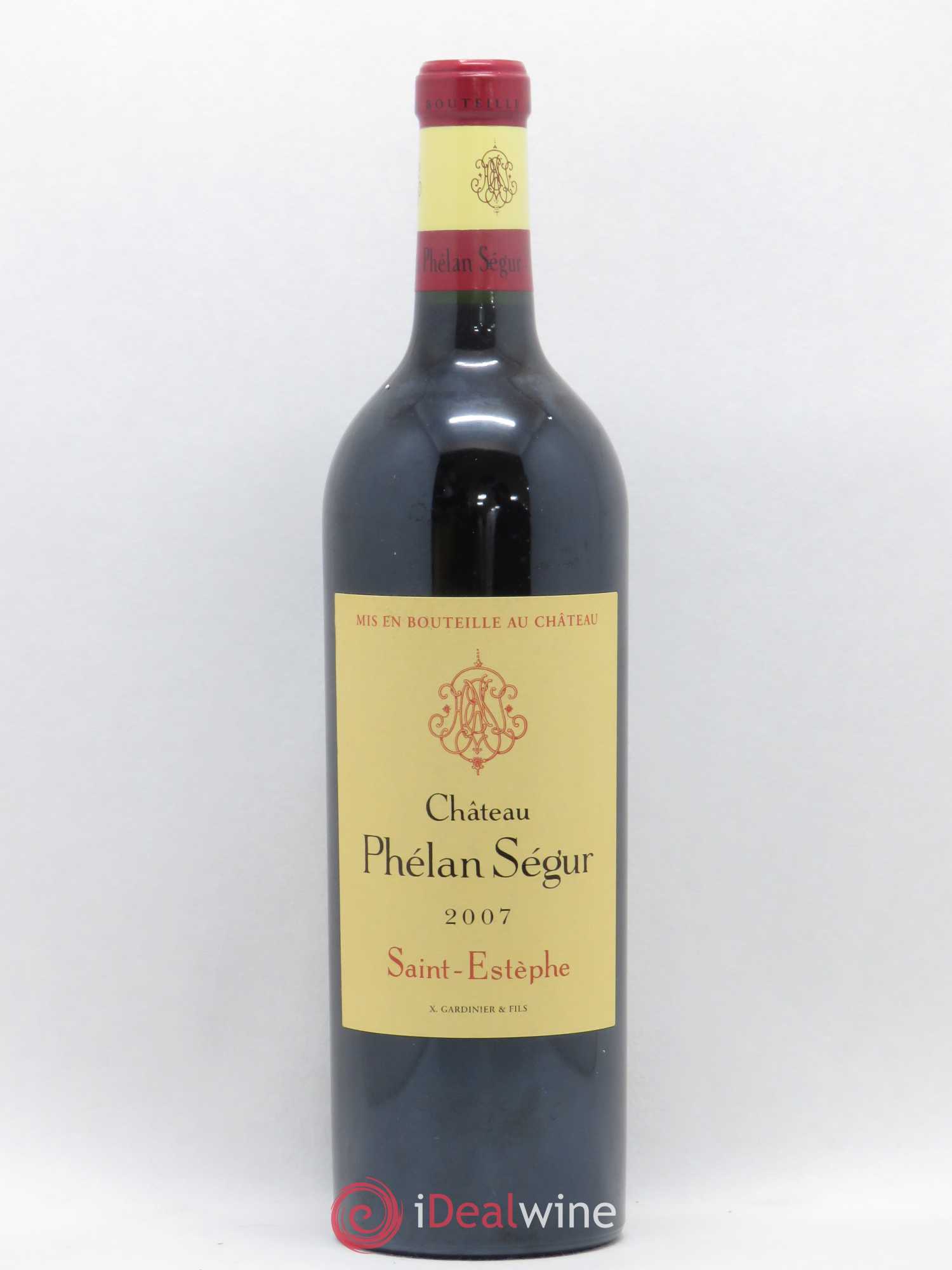 Château Phélan Ségur 2007 - Lot de 1 bouteille - 0