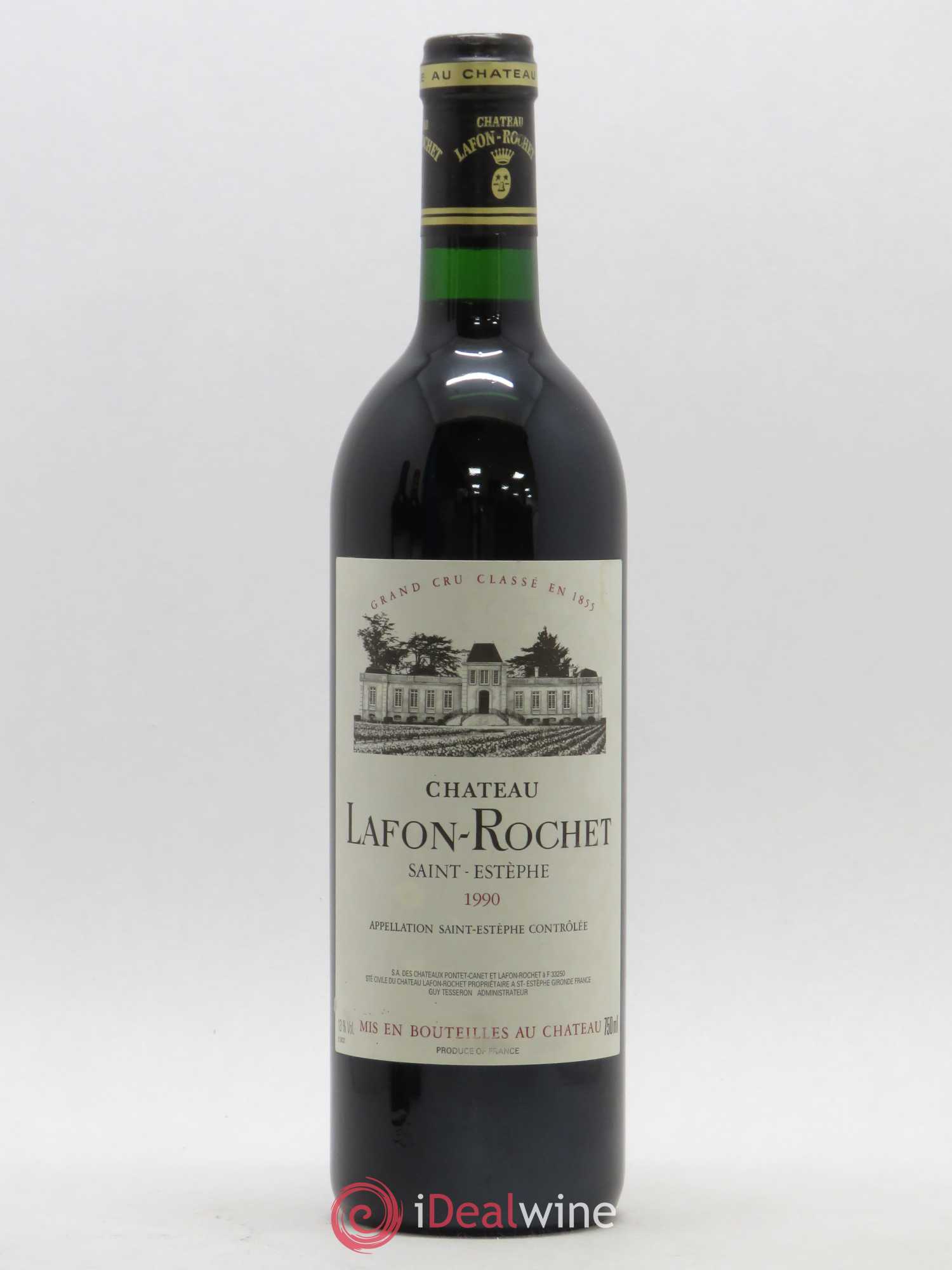 Château Lafon Rochet 4ème Grand Cru Classé 1990 - Lot de 1 bouteille - 0