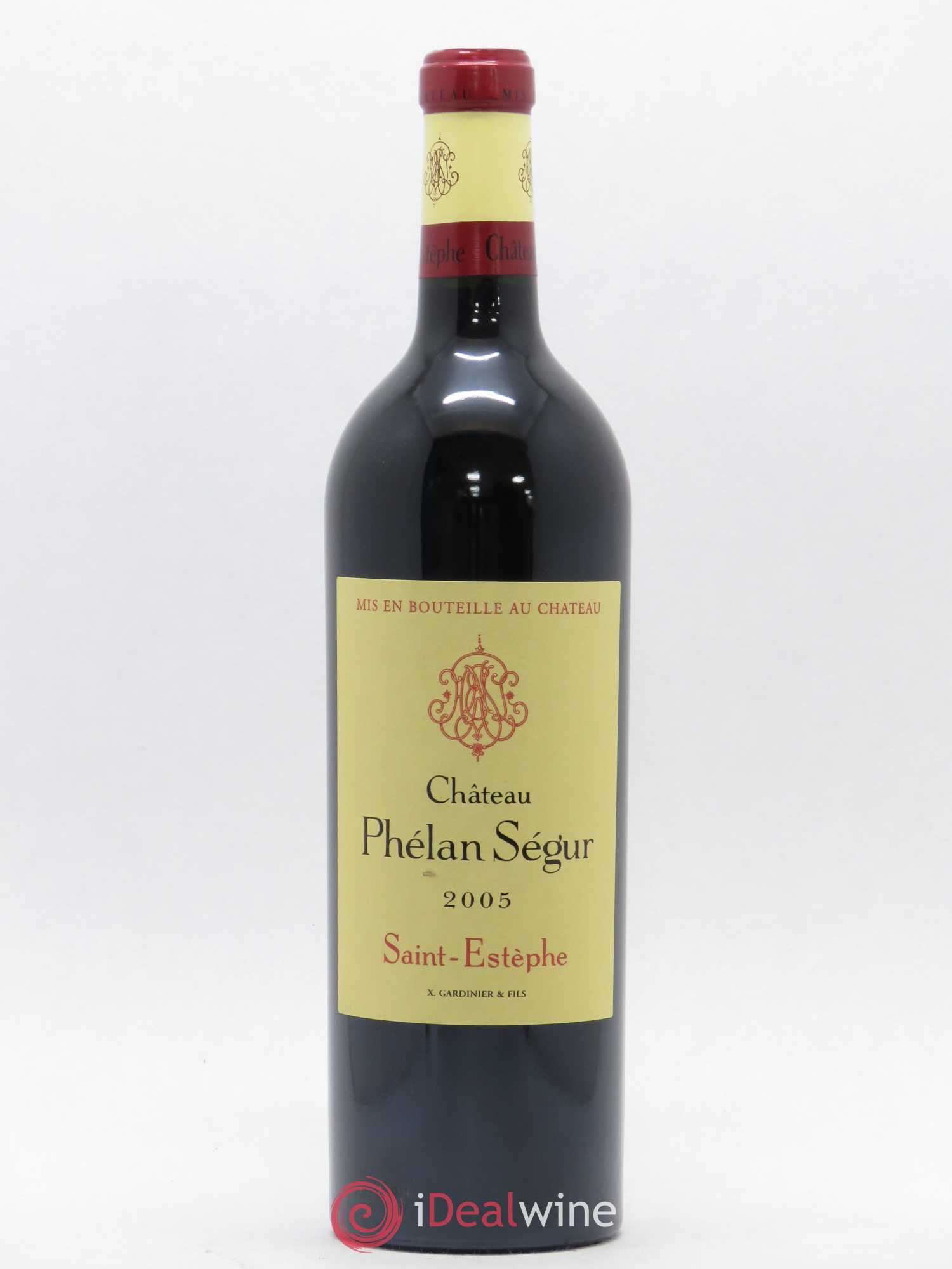Château Phélan Ségur 2005 - Lot de 1 bouteille - 0