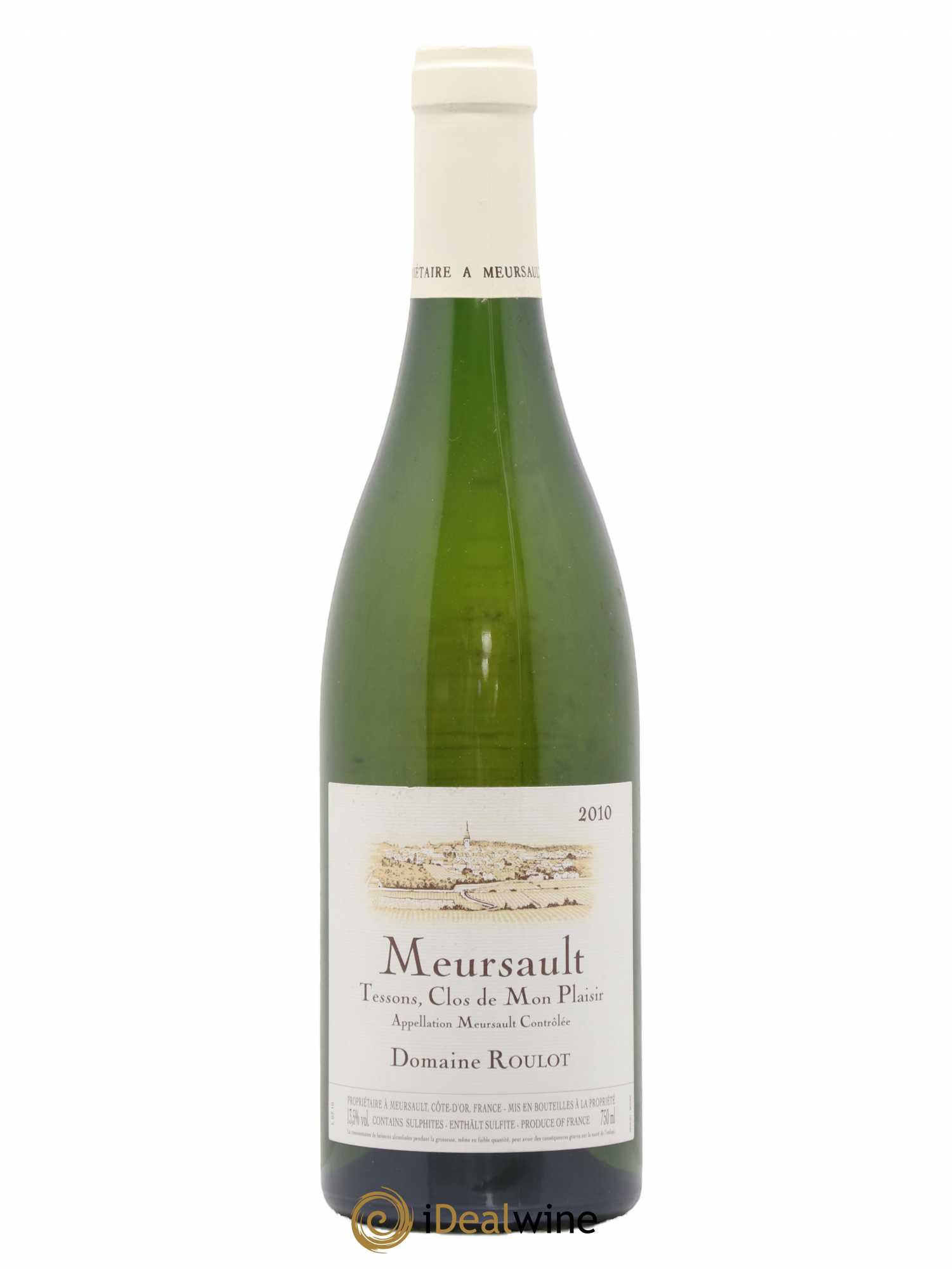 Meursault Les Tessons Clos de Mon plaisir Roulot (Domaine) 2010 - Posten von 1 Flasche - 0