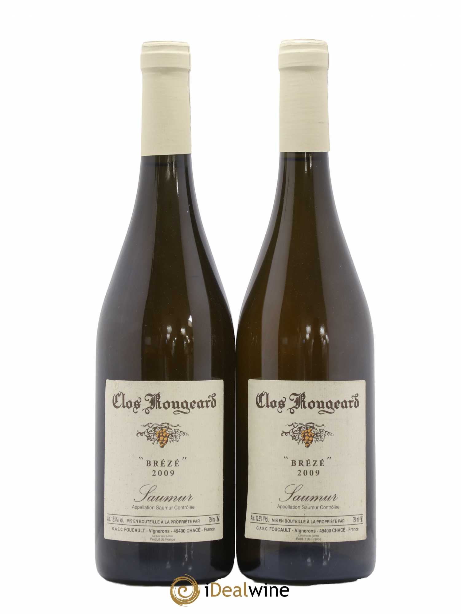 Saumur Brézé Clos Rougeard 2009 - Lot de 2 bouteilles - 0