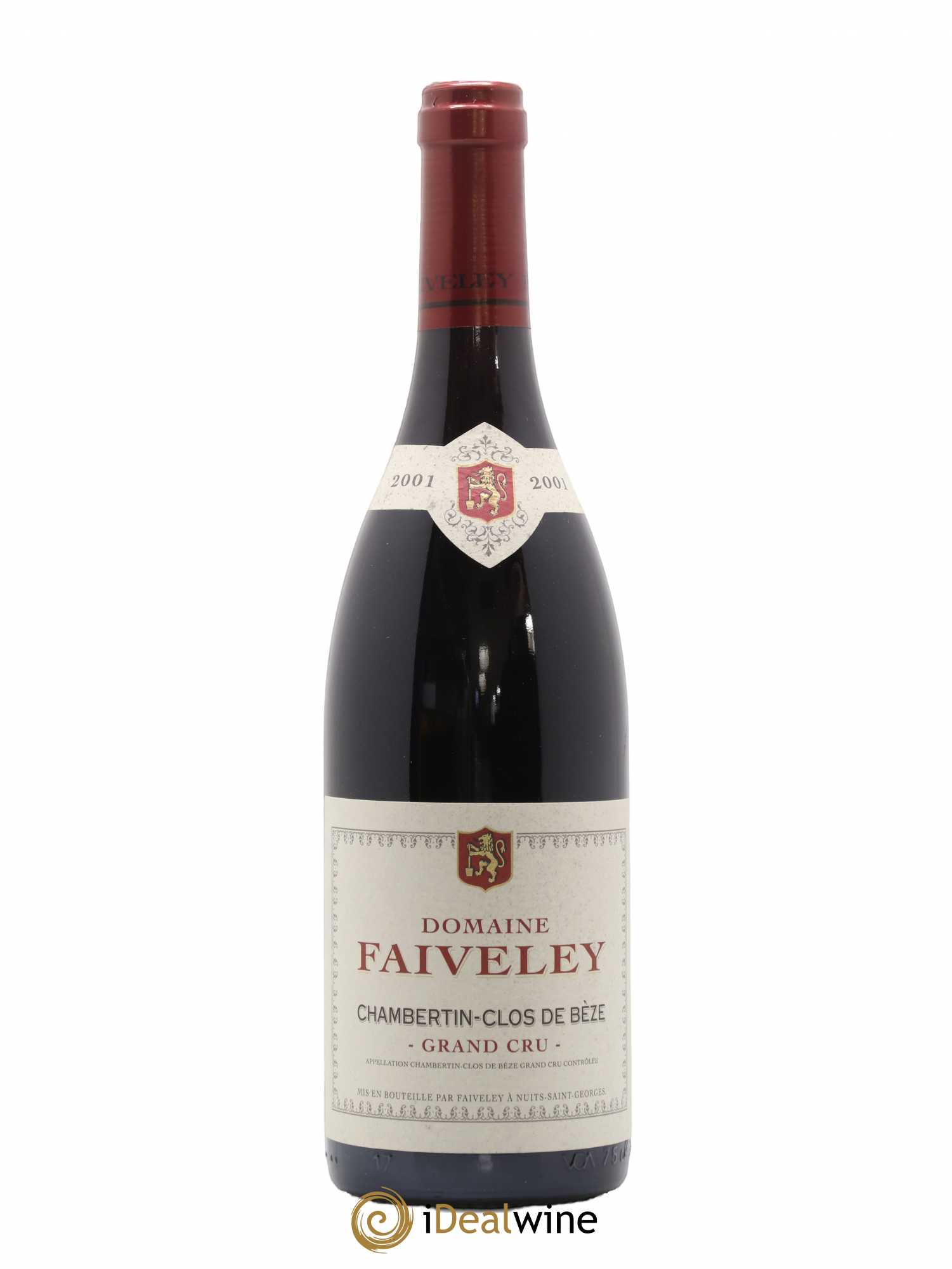 Chambertin Clos de Bèze Grand Cru Faiveley 2001 - Lot de 1 bouteille - 0
