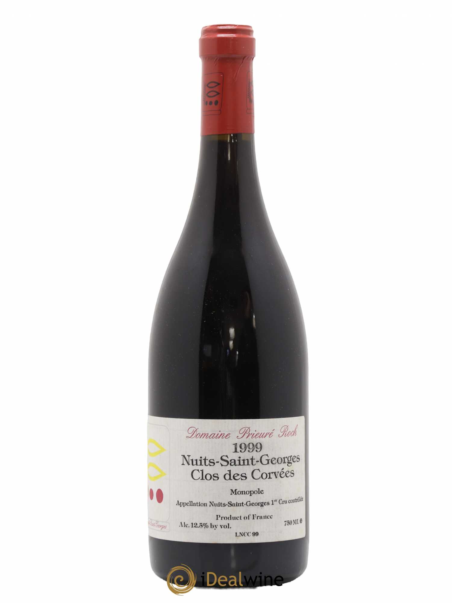 Nuits-Saint-Georges 1er Cru Le Clos des Corvées Prieuré Roch 1999 - Lot de 1 bouteille - 0