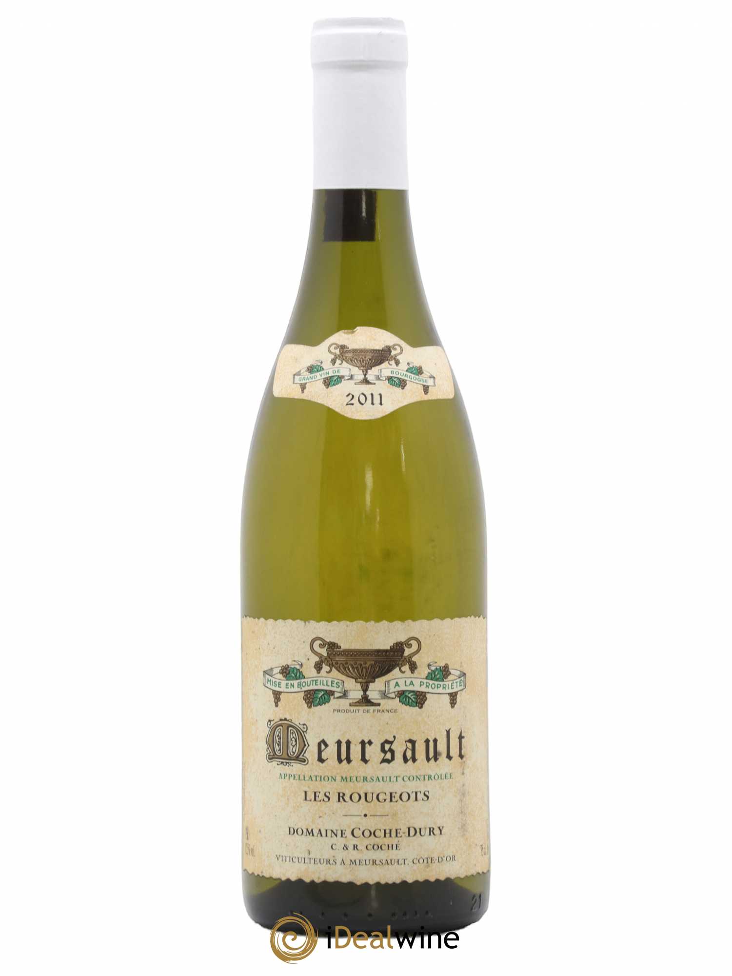 Meursault Les Rougeots Coche Dury (Domaine) 2011 - Lot de 1 bouteille - 0