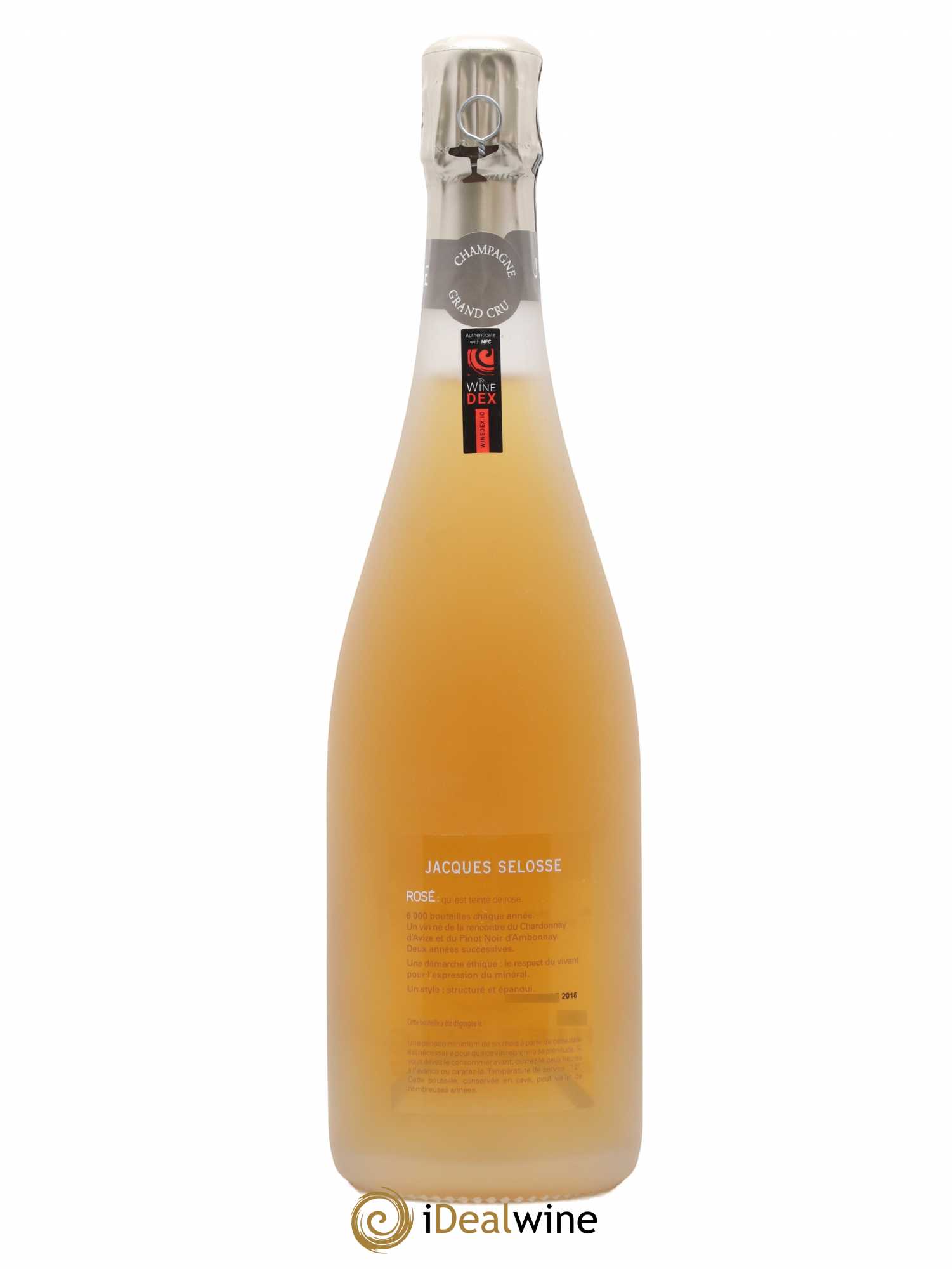 Rosé Brut Jacques Selosse - Lot de 1 bouteille - 1