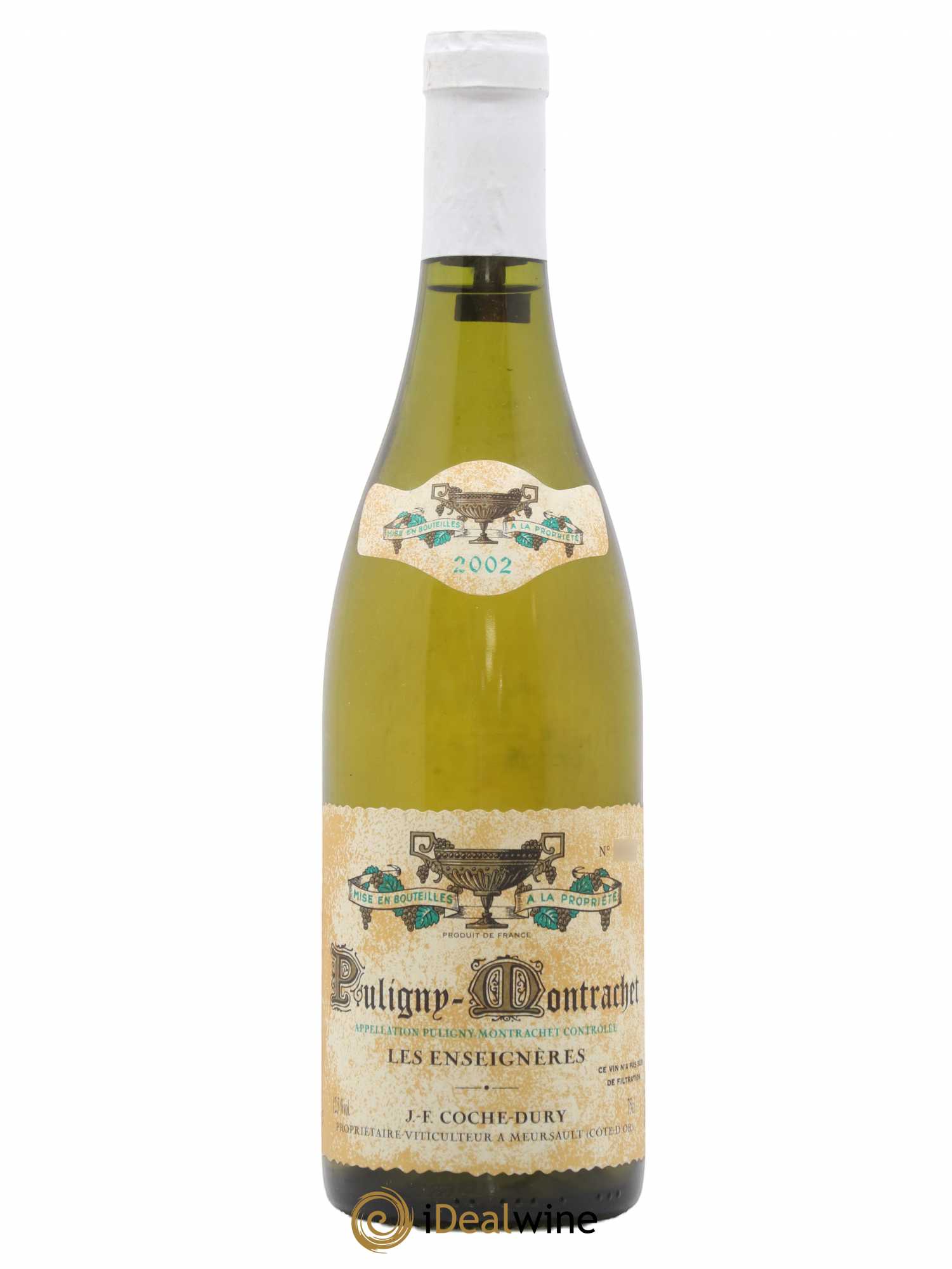 Puligny-Montrachet Les Enseignères Coche Dury (Domaine) 2002 - Lot de 1 bouteille - 0