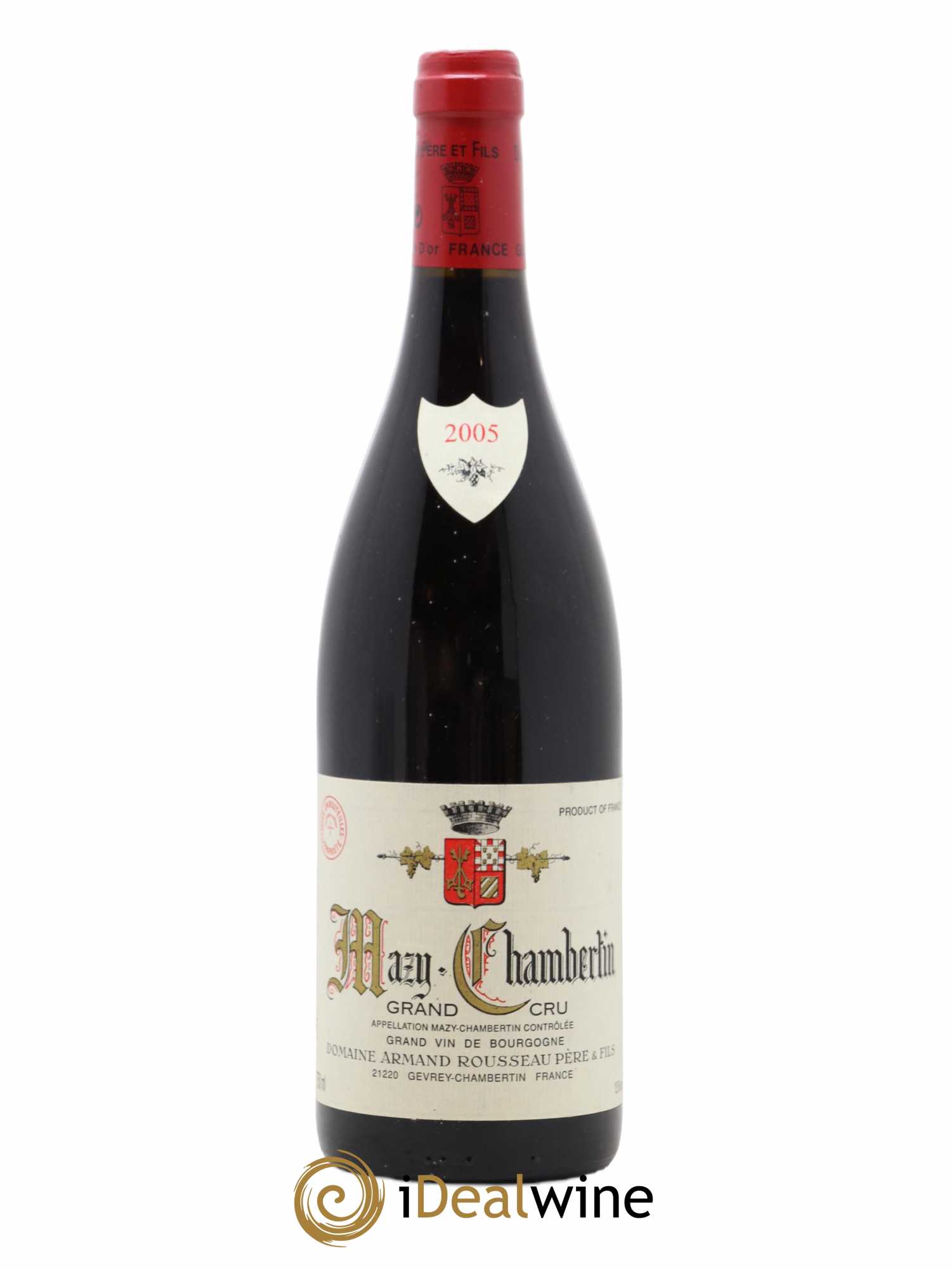 Mazis-Chambertin Grand Cru Armand Rousseau (Domaine) 2005 - Lot de 1 bouteille - 0