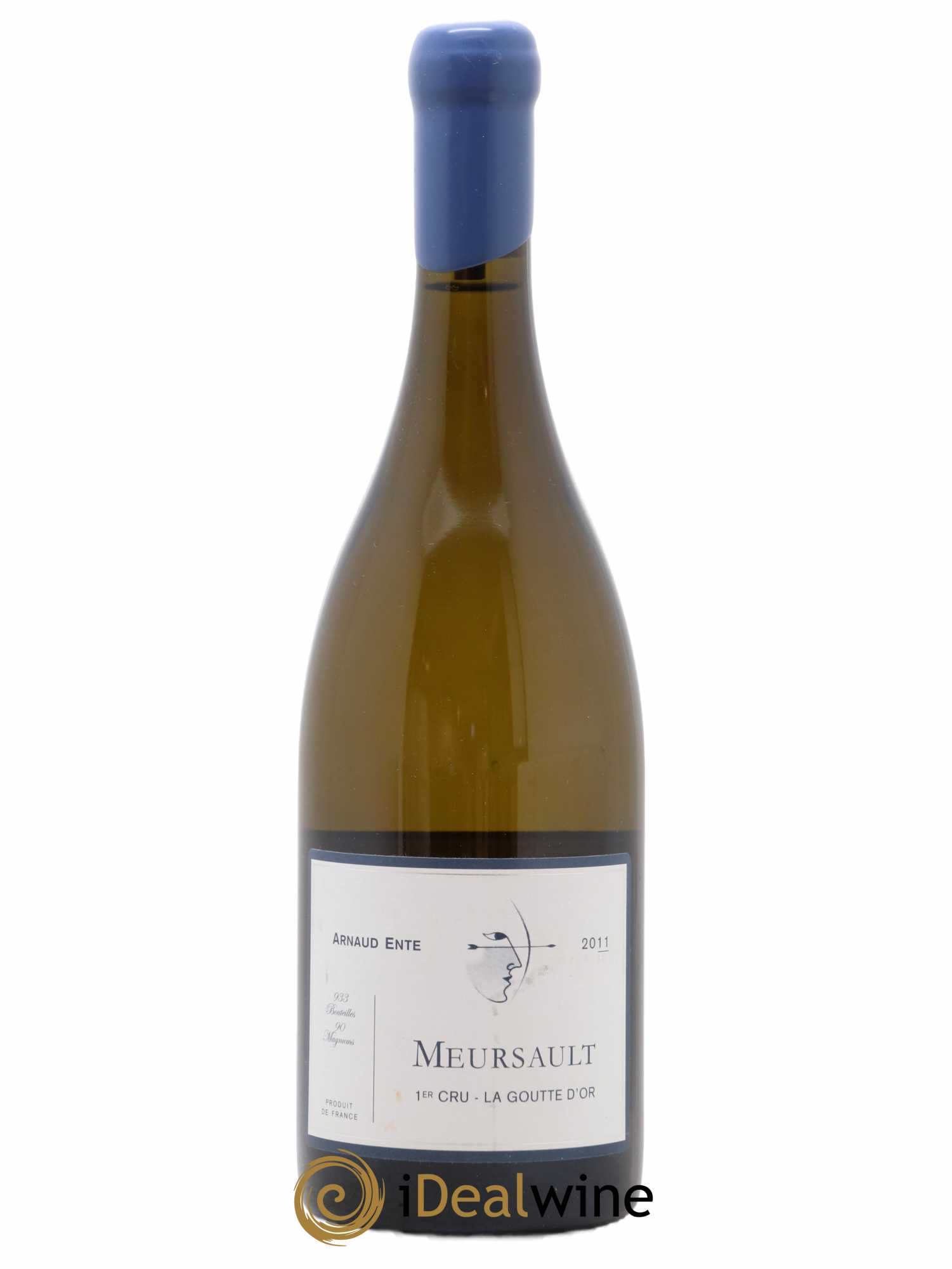 Meursault 1er Cru Goutte d'Or Arnaud Ente 2011 - Lot de 1 bouteille - 0
