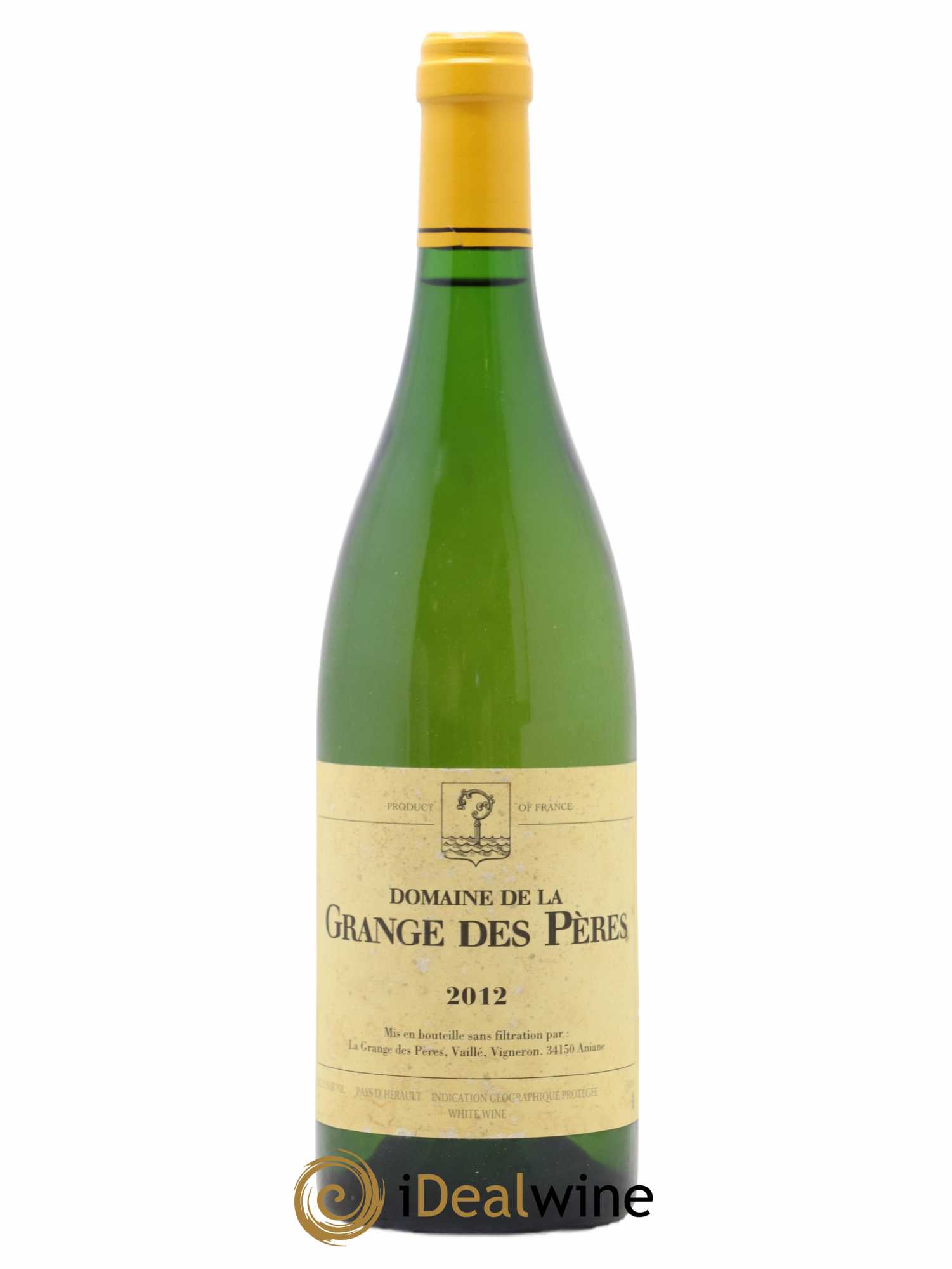 Pays d'Hérault Grange des Pères Laurent Vaillé 2012 - Lot de 1 bouteille - 0