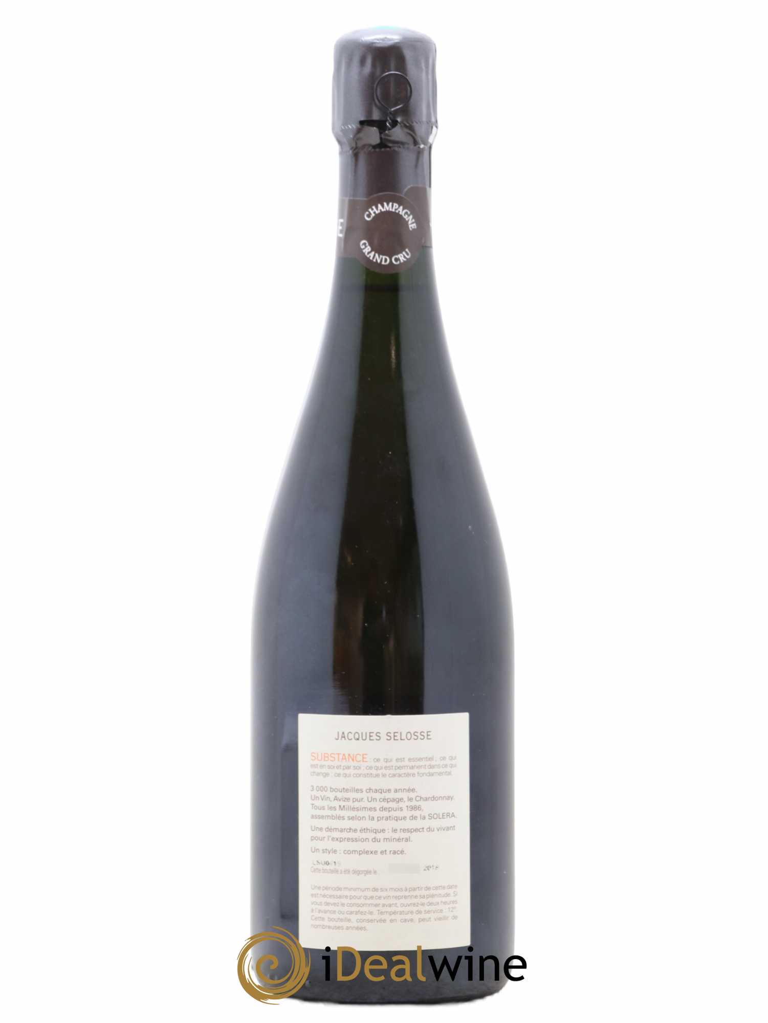 Substance Jacques Selosse - Lot de 1 bouteille - 1