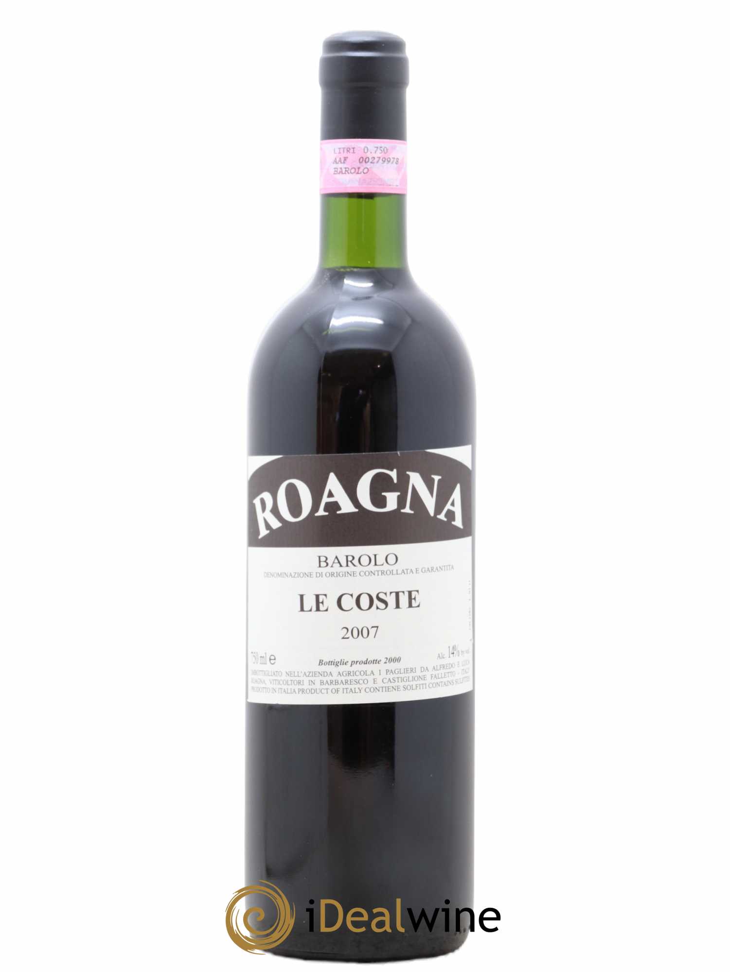 Barolo Le Coste Roagna 2007 - Posten von 1 Flasche - 0