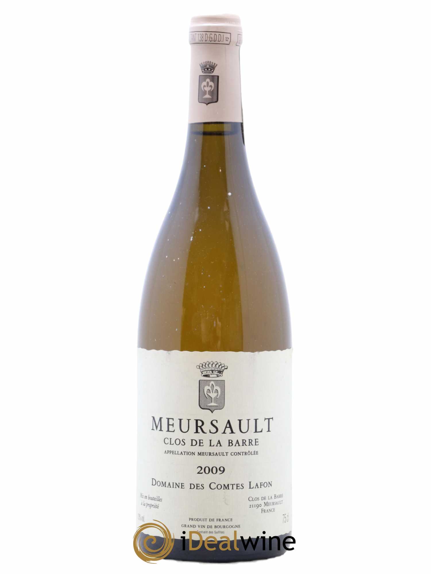 Meursault Clos de la Barre Comtes Lafon (Domaine des) 2009 - Lot de 1 bouteille - 0