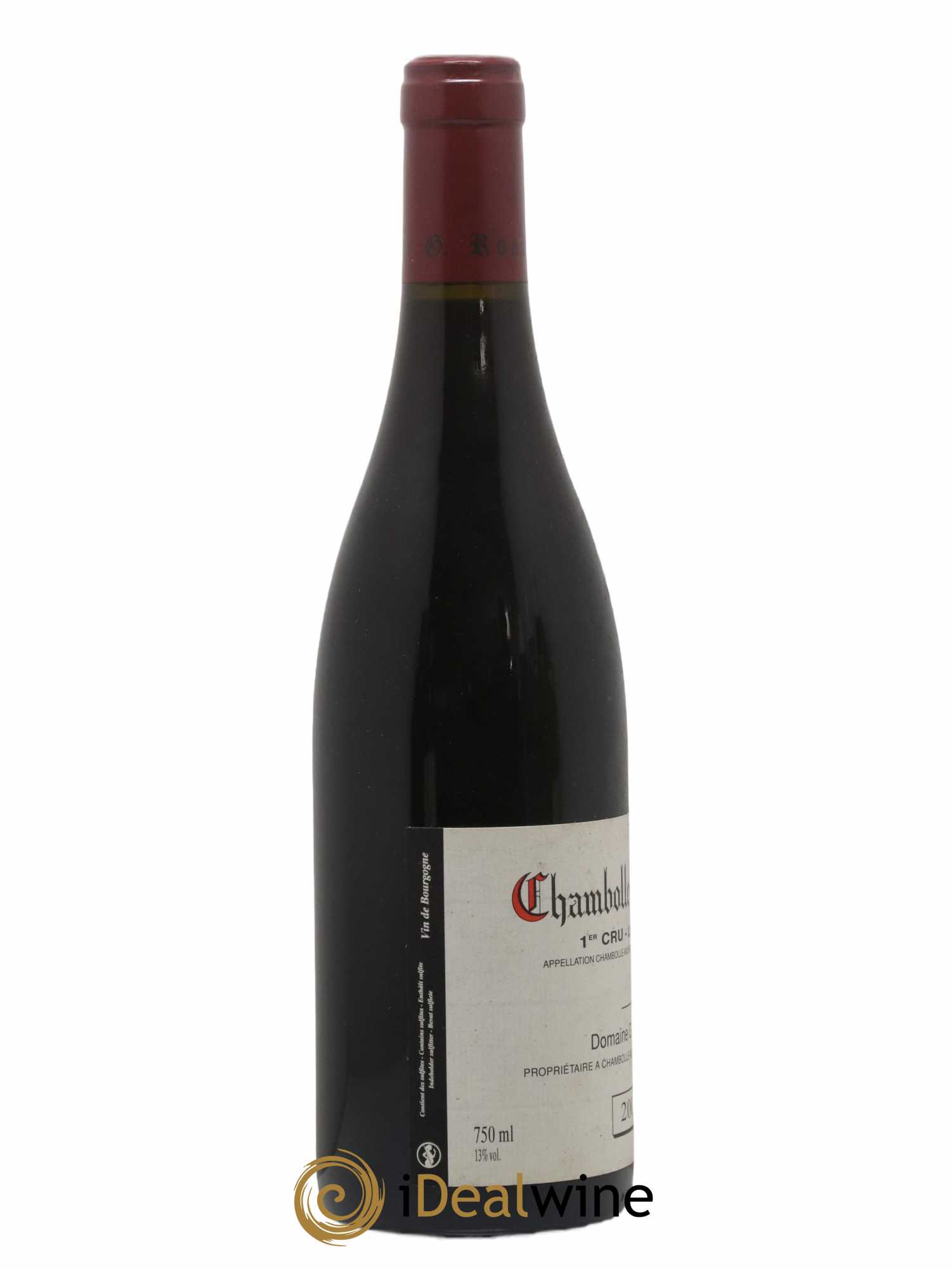 Chambolle-Musigny 1er Cru Les Cras Georges Roumier (Domaine) 2007 - Lot of 1 bottle - 1