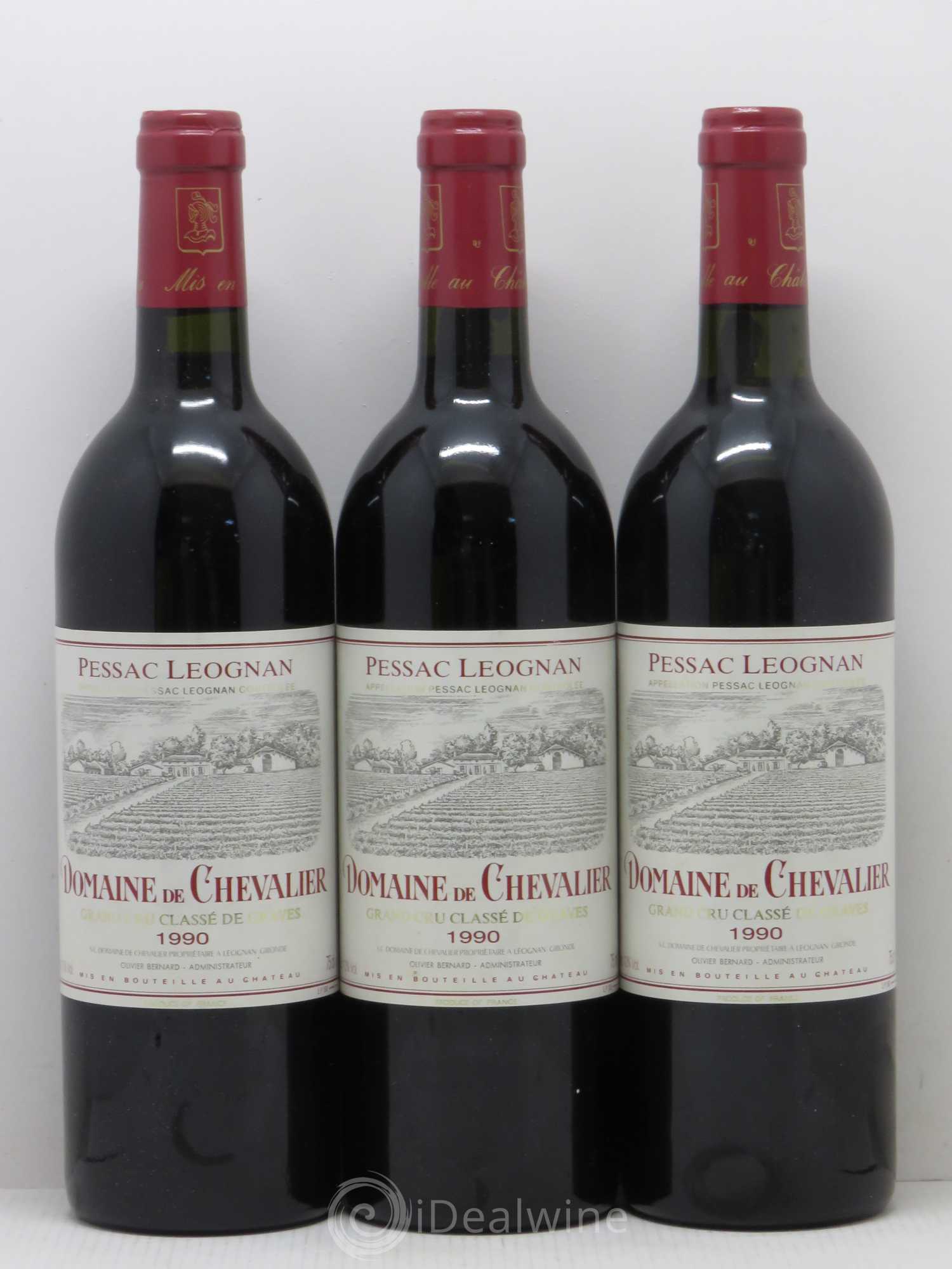 Domaine de Chevalier Cru Classé de Graves 1990 - Lot de 6 bouteilles - 2