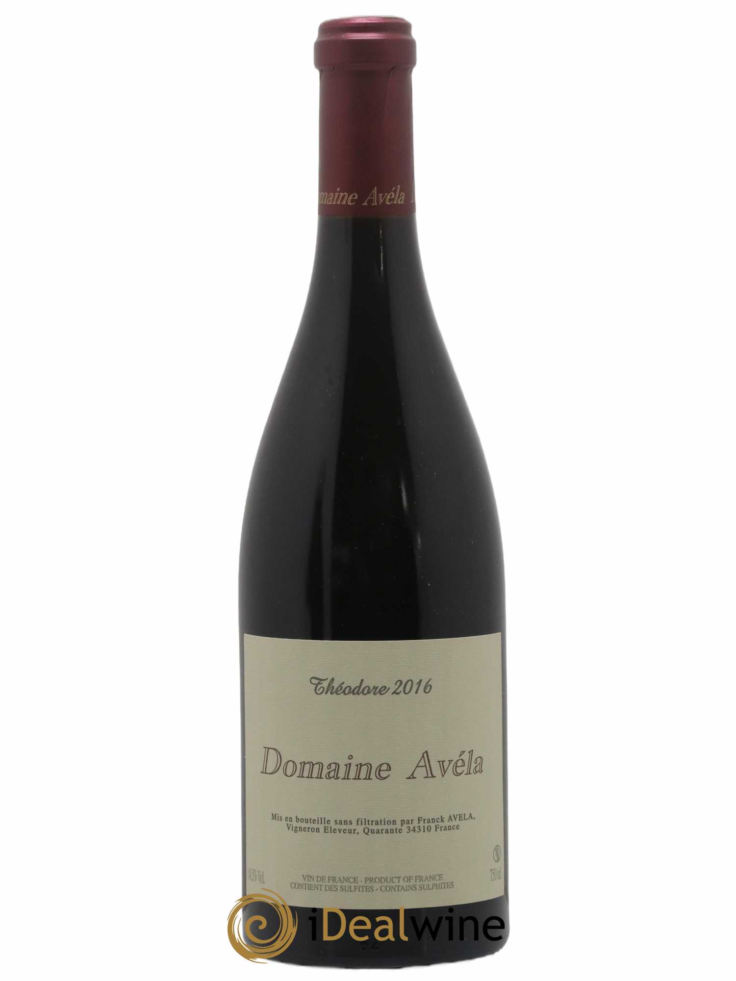 Vin de France Cuvée Théodore Domaine Avela 2016 - Posten von 1 Flasche - 0