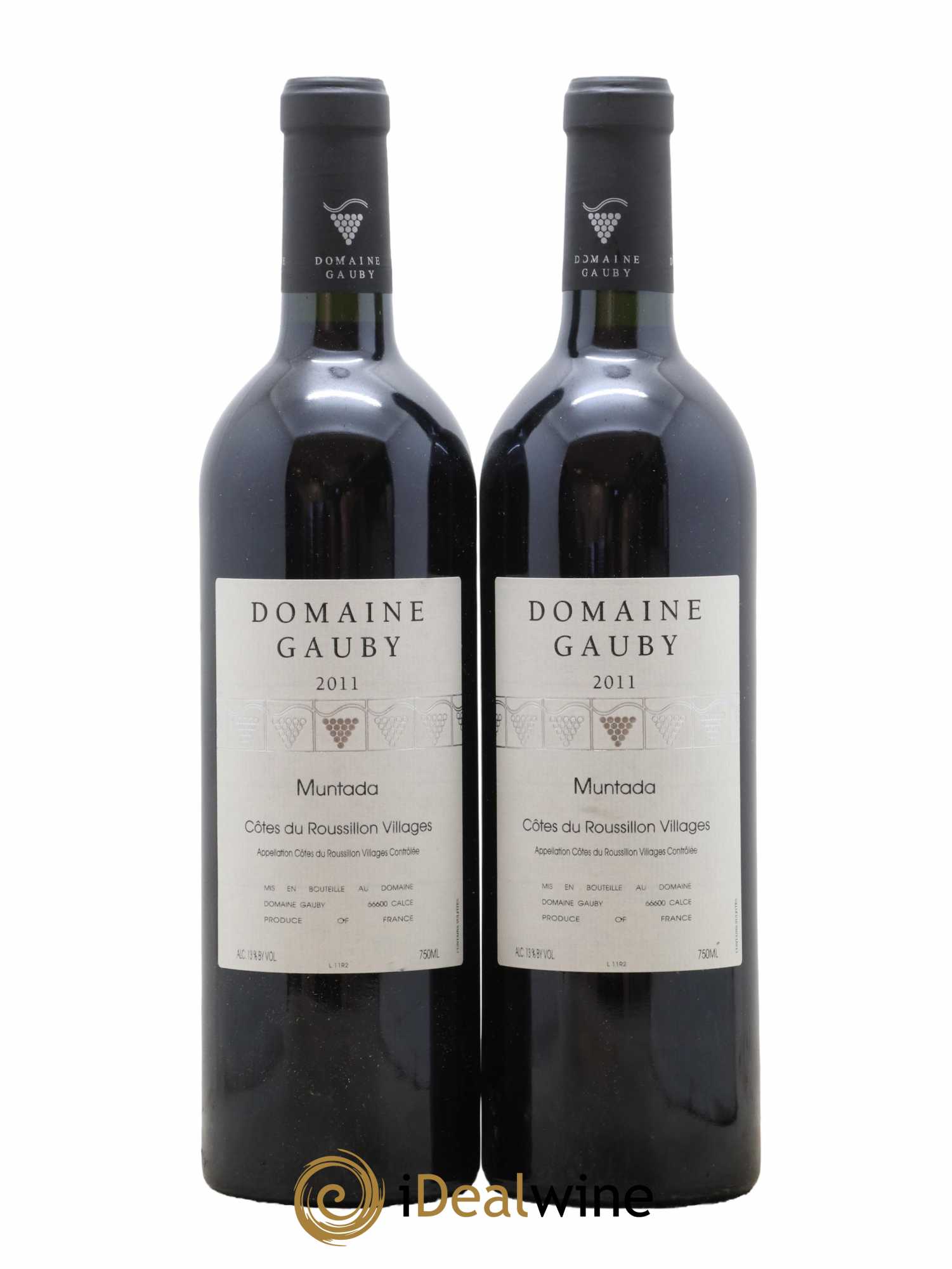 Côtes Catalanes (anciennement Côtes du Roussillon Villages) La Muntada Gauby (Domaine) 2011 - Lot de 2 bouteilles - 0