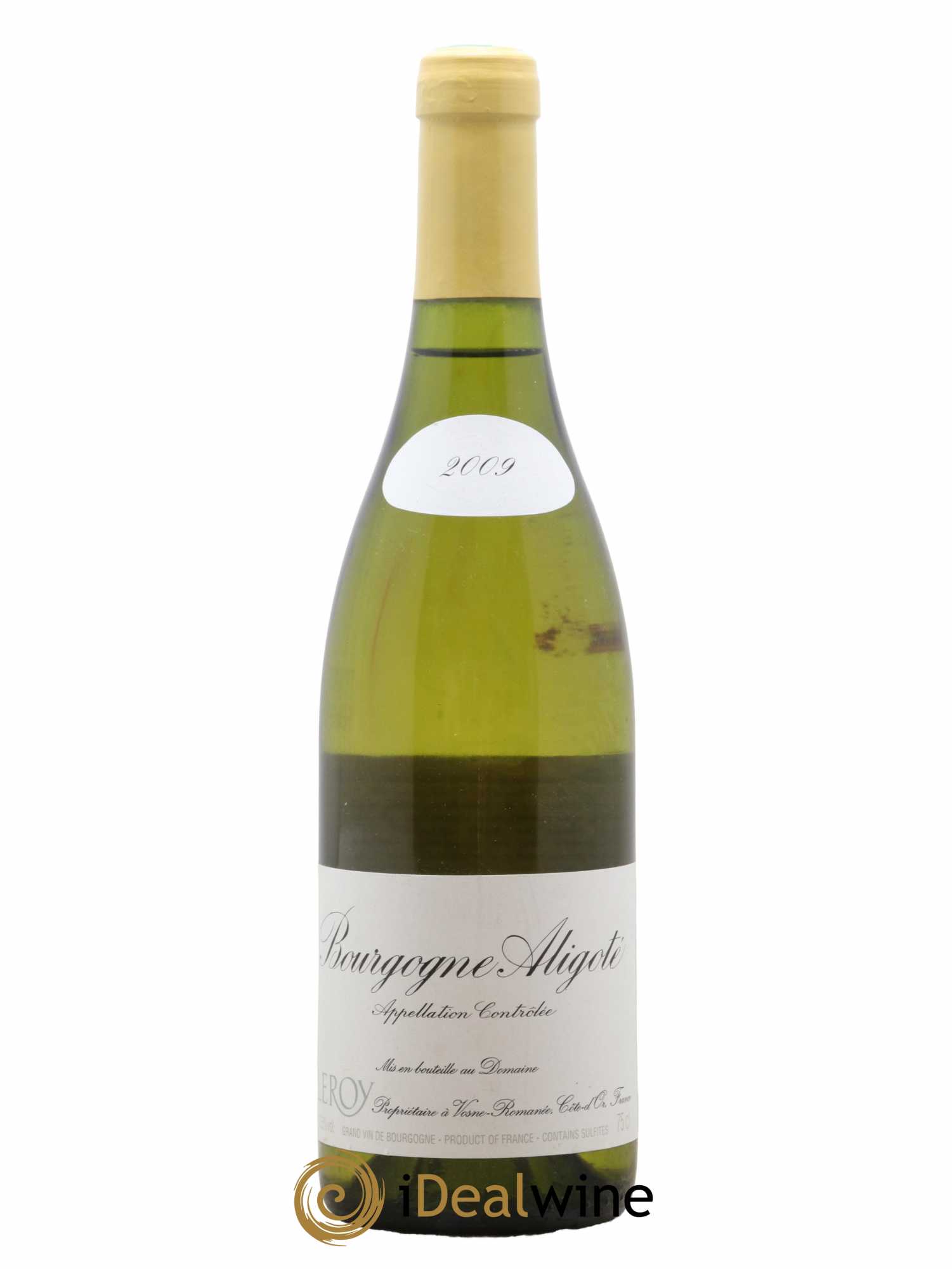 Bourgogne Aligoté Leroy (Domaine) 2009 - Lot de 1 bouteille - 0