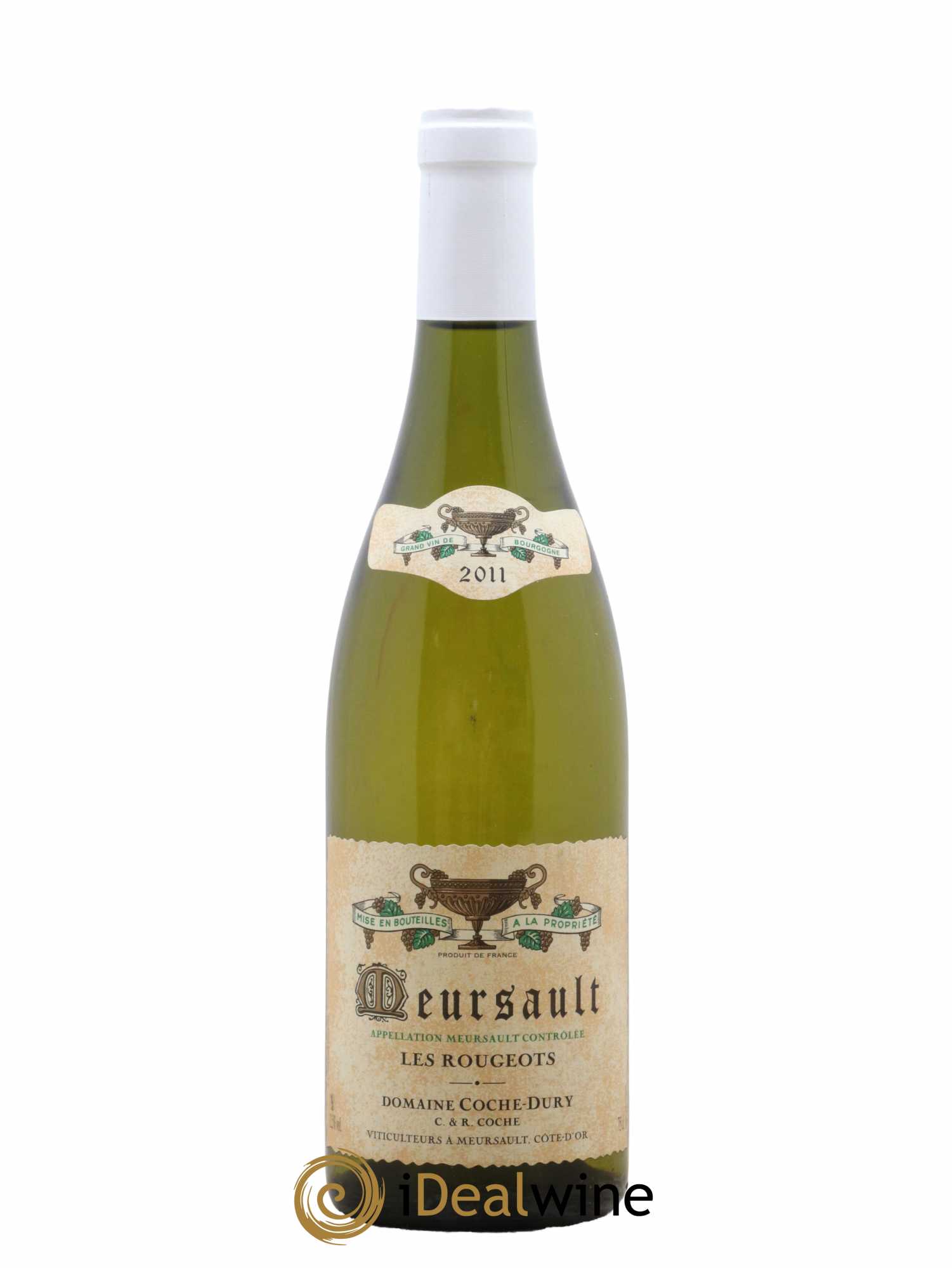 Meursault Les Rougeots Coche Dury (Domaine) 2011 - Lot de 1 bouteille - 0