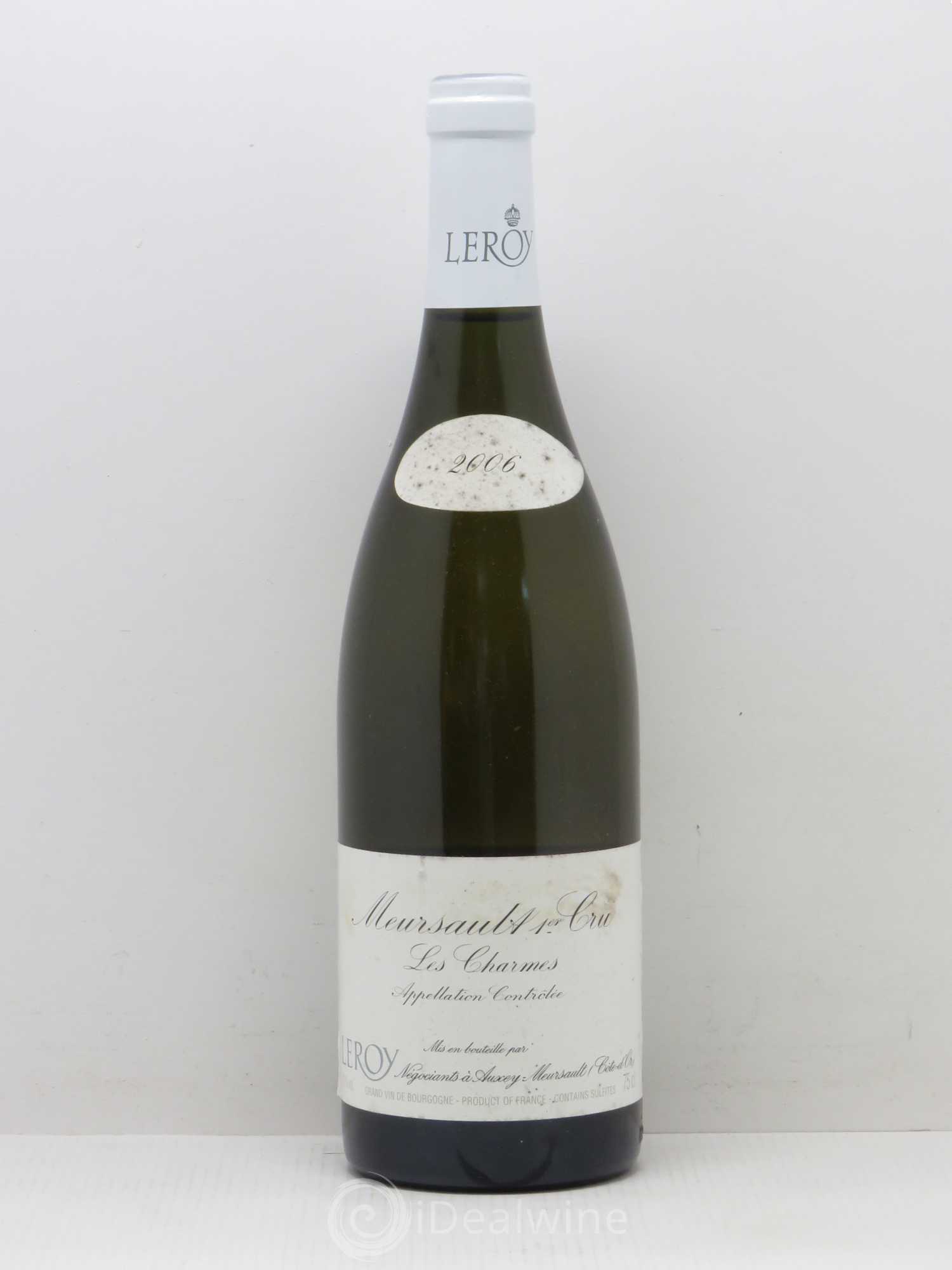 Meursault 1er Cru Charmes Leroy SA 2006 - Posten von 1 Flasche - 0
