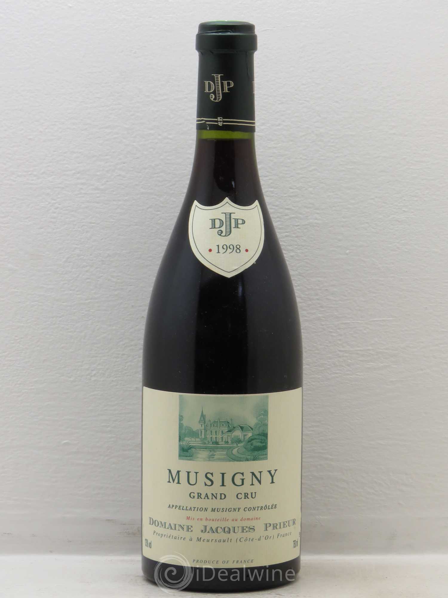 Musigny Grand Cru Jacques Prieur (Domaine) 1998 - Lot de 1 bouteille - 0