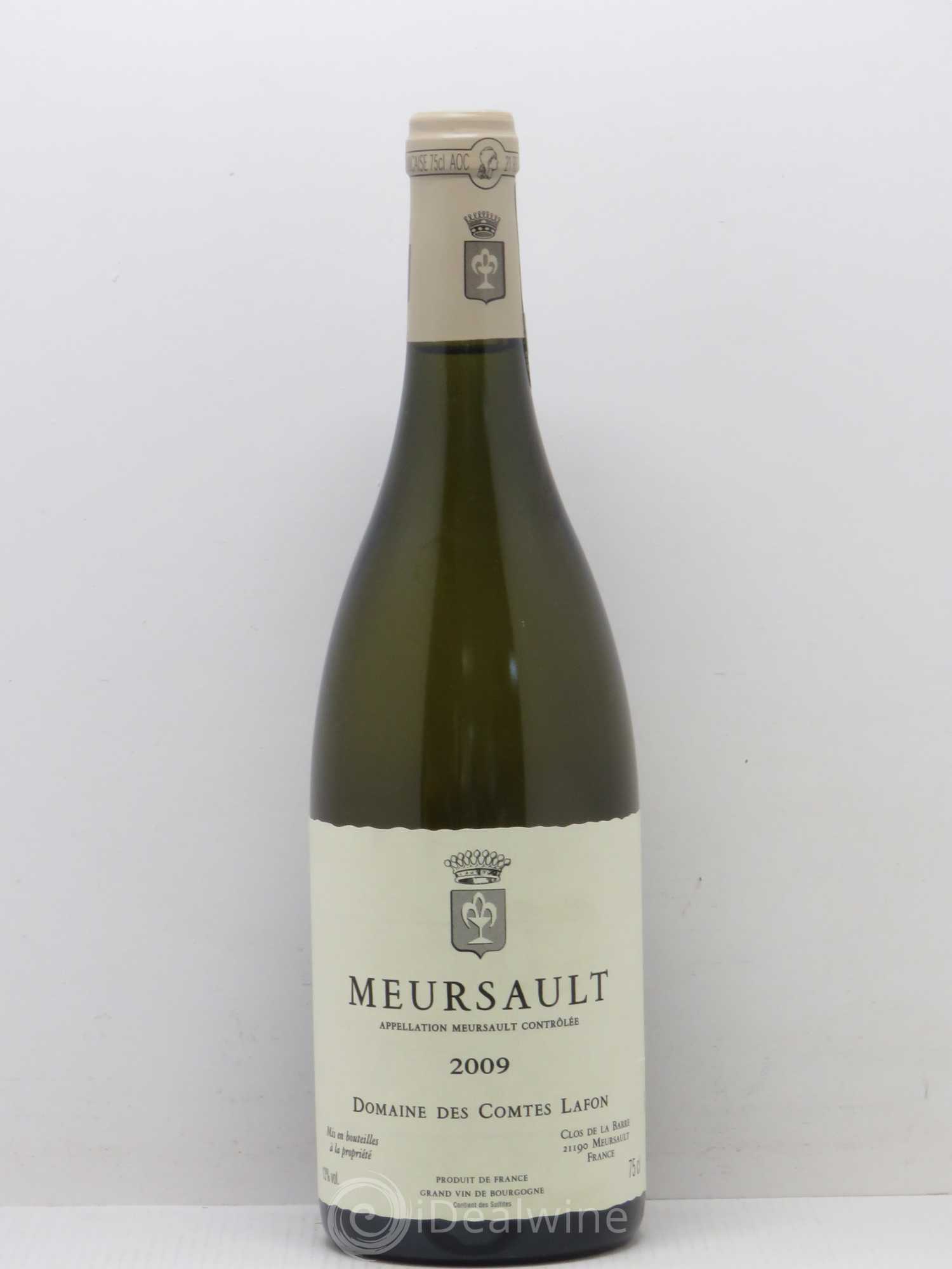 Meursault Comtes Lafon (Domaine des) 2009 - Lot de 1 bouteille - 0