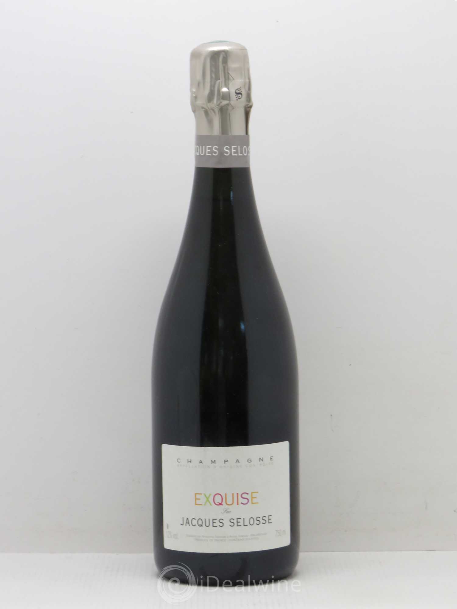 Exquise NV Jacques Selosse Dégorgée en septembre 2010 - Posten von 1 Flasche - 0