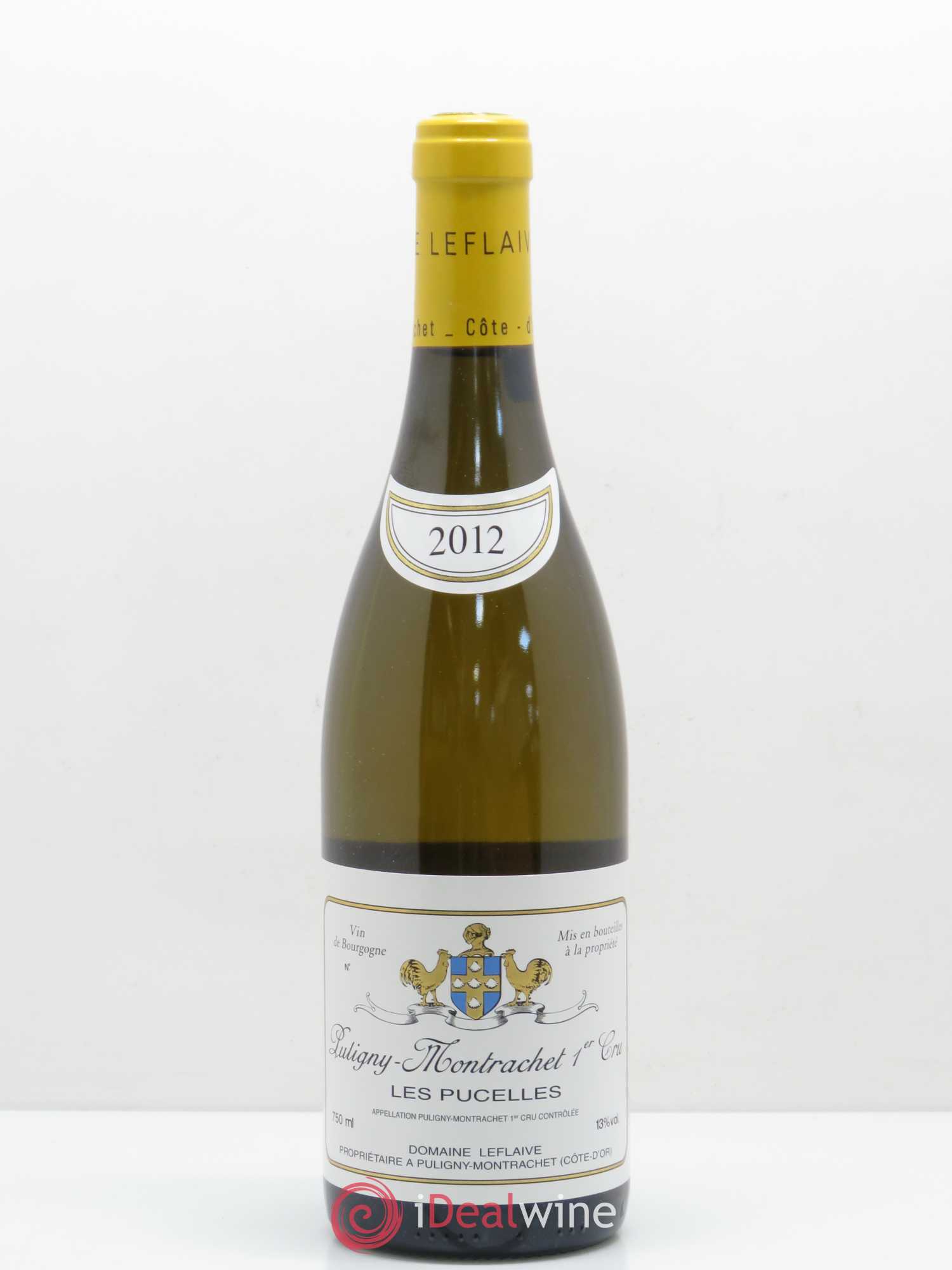 Puligny-Montrachet 1er Cru Les Pucelles Leflaive (Domaine) 2012 - Lot de 1 bouteille - 0