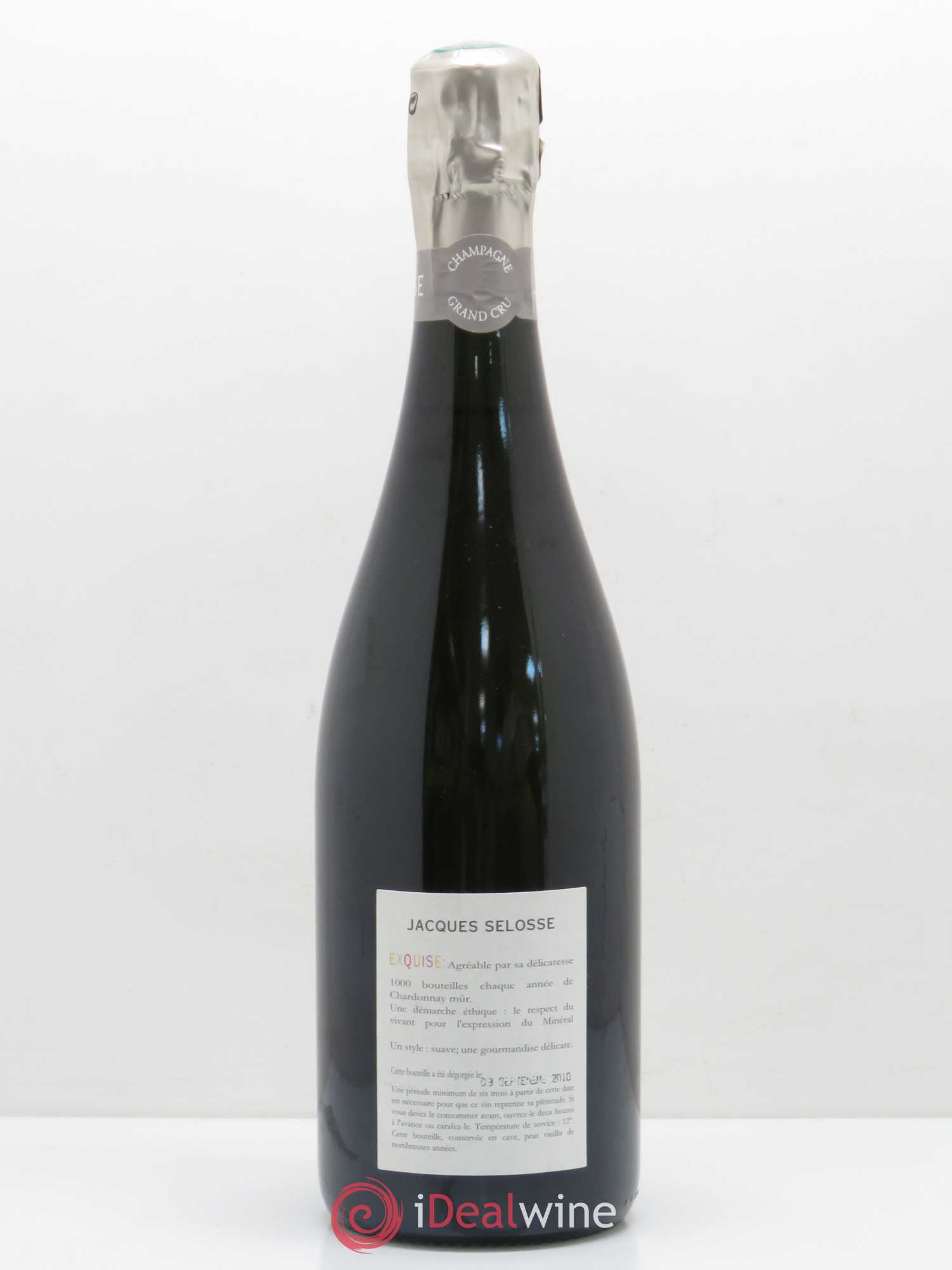 Exquise NV Jacques Selosse Sec - Lot de 1 bouteille - 1