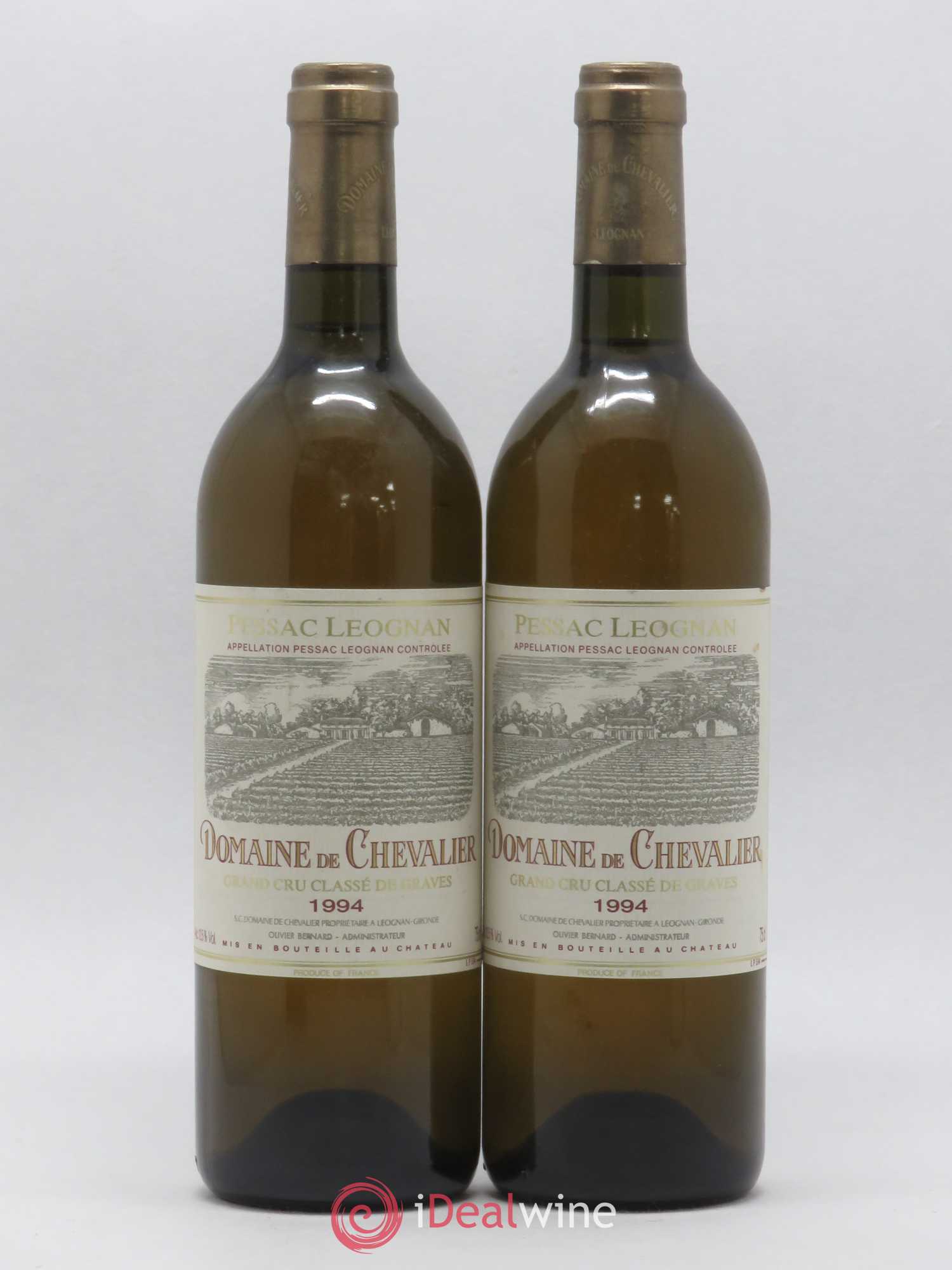Domaine de Chevalier Cru Classé de Graves 1994 - Lot de 2 bouteilles - 0