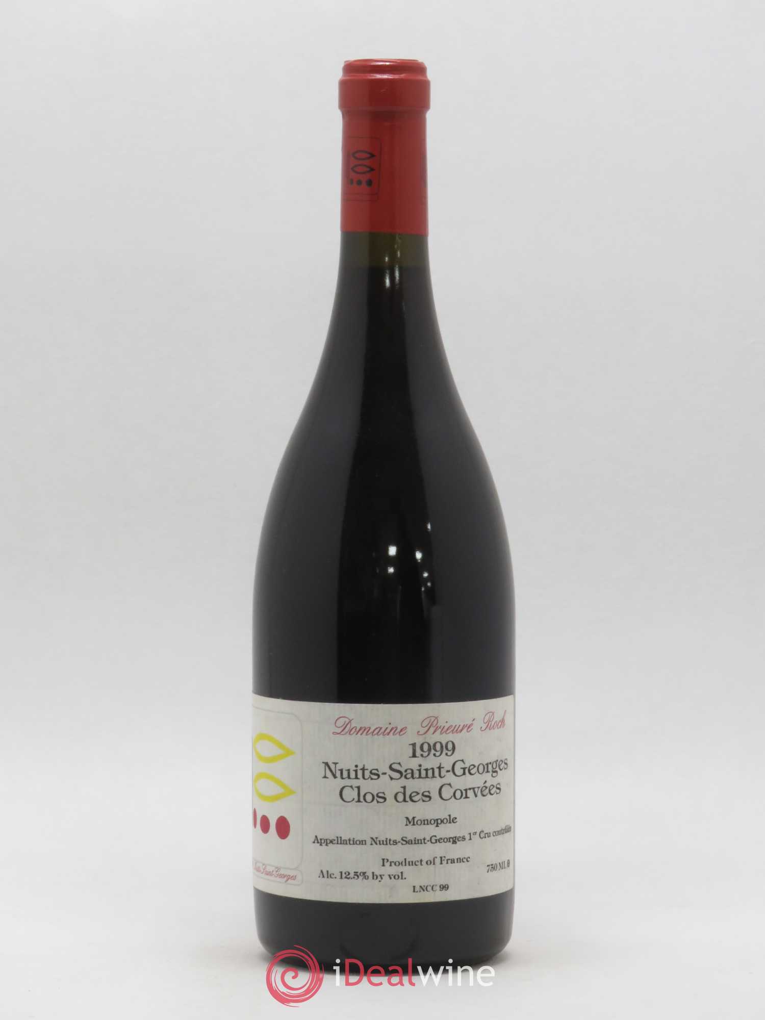 Nuits-Saint-Georges 1er Cru Le Clos des Corvées Prieuré Roch 1999 - Lot de 1 bouteille - 0