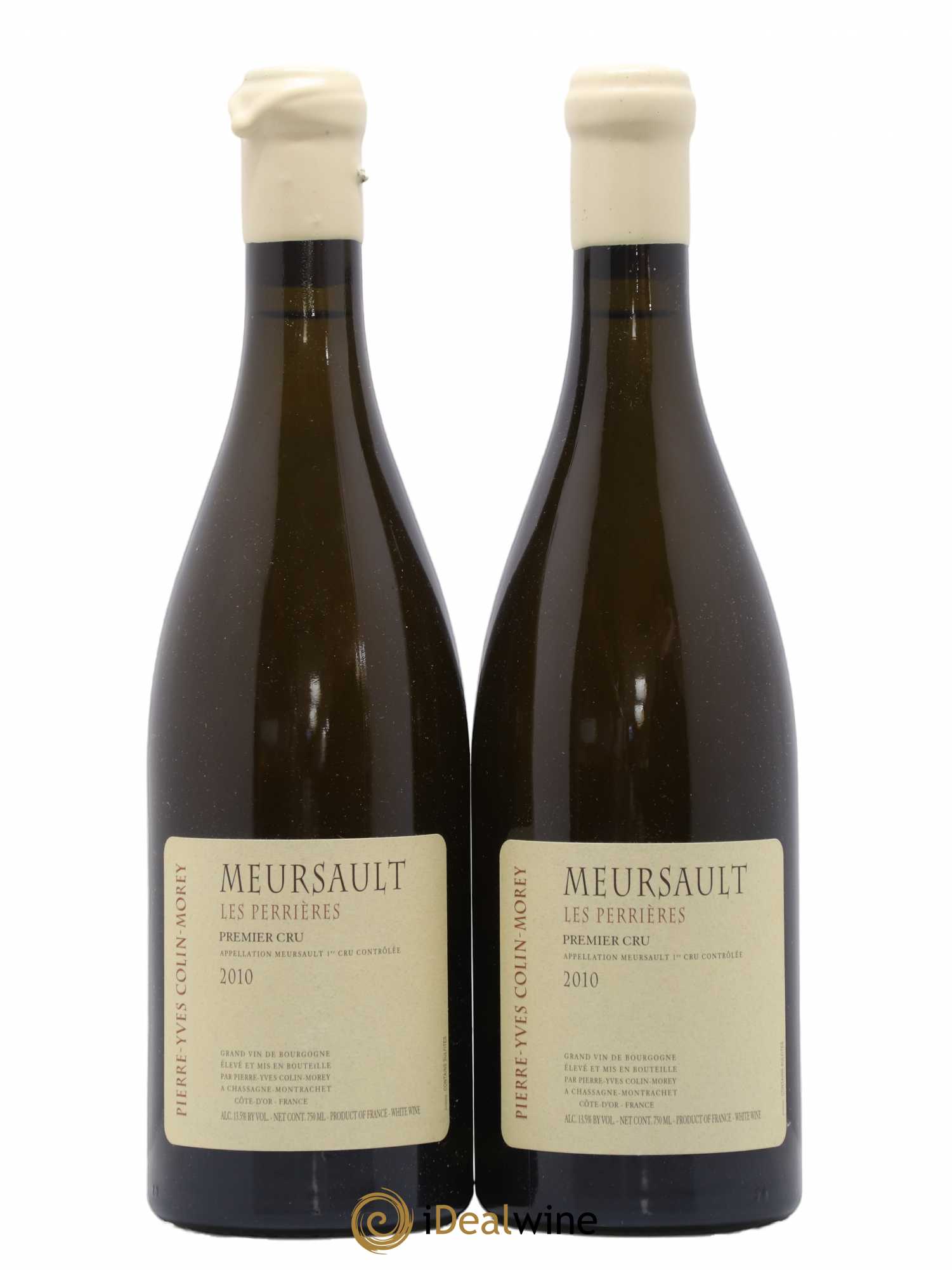 Meursault 1er Cru Les Perrières Pierre-Yves Colin Morey 2010 - Lot de 2 bouteilles - 0