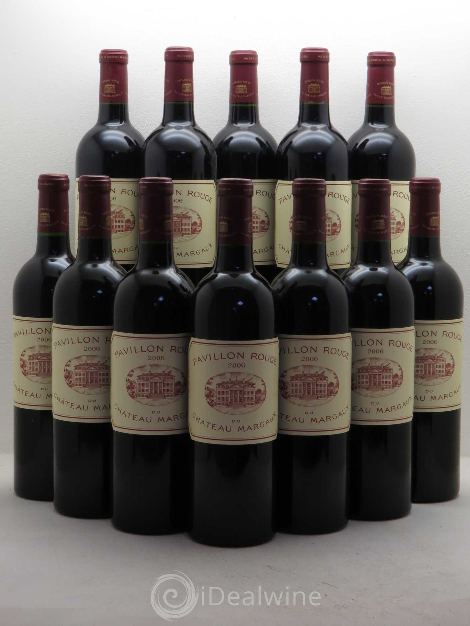 Pavillon Rouge du Château Margaux Second Vin 2006 - Lot de 12 bouteilles - 0